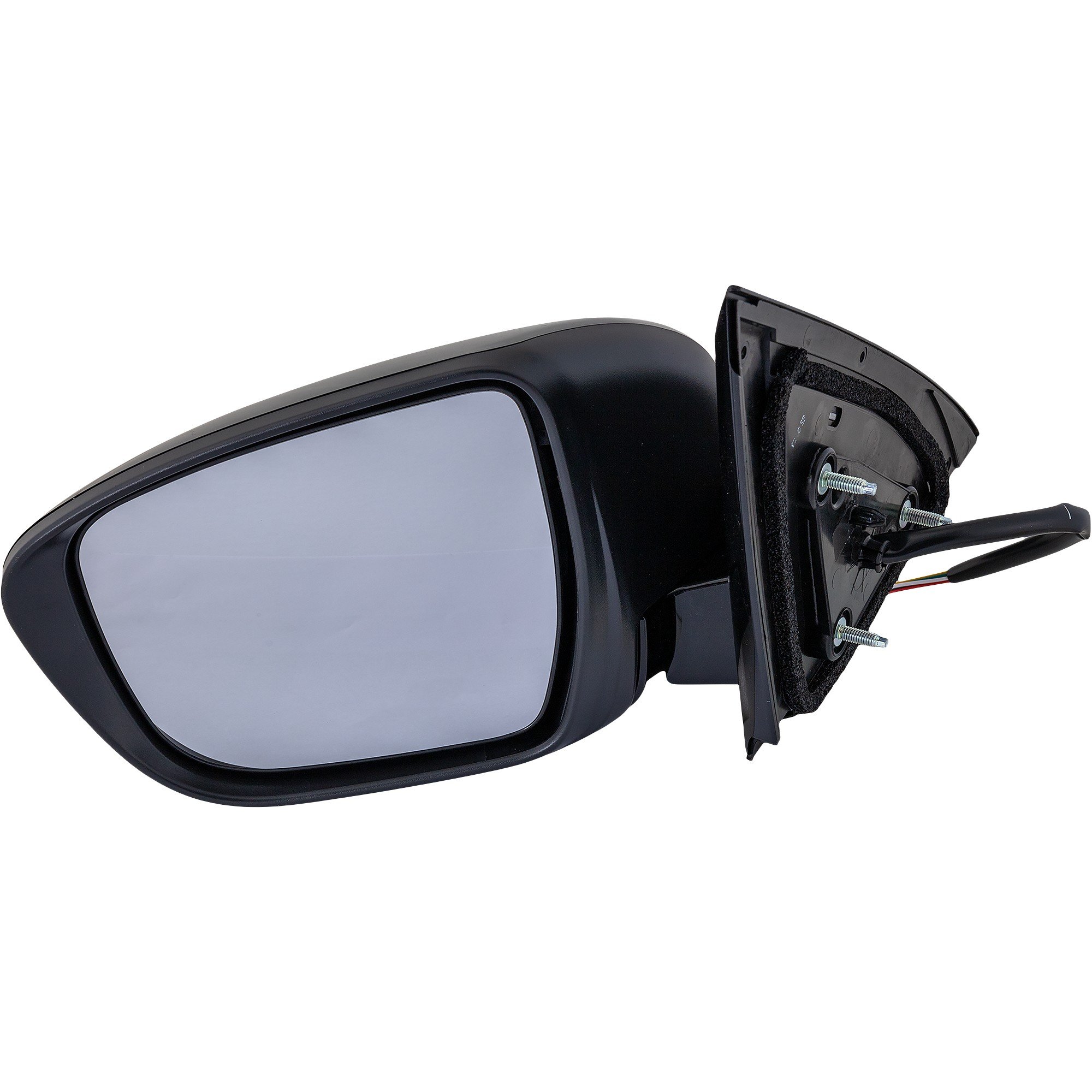 Power Mirror for Nissan Pathfinder 2018-2020, Left (Driver), Manual Folding, Non-Heated, Paintable, with Signal Light, without Around View Monitor and Memory, Replacement