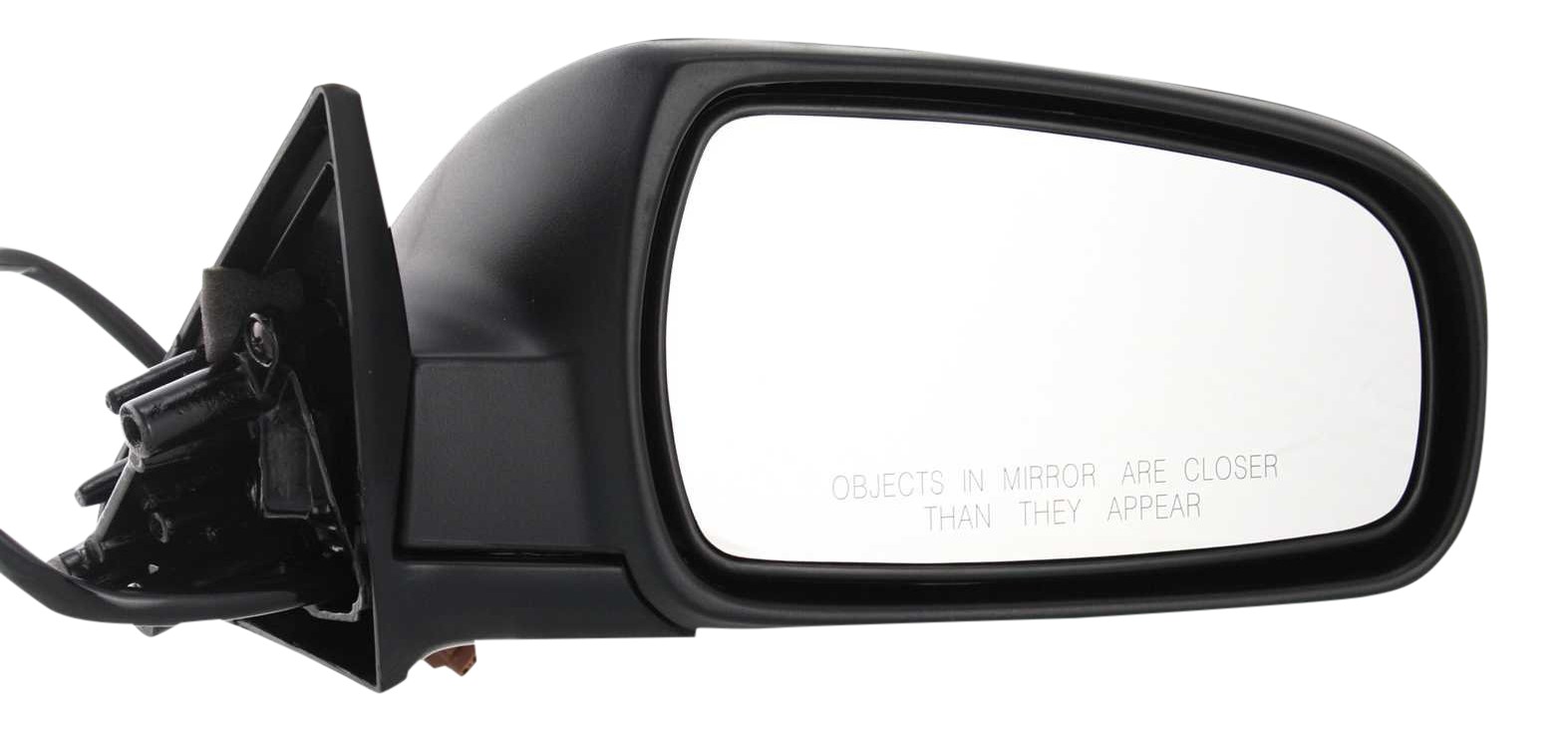 Power Mirror for Nissan Maxima 1996-1999, Right (Passenger) Side, Manual Folding, Non-Heated, Paintable, Replacement