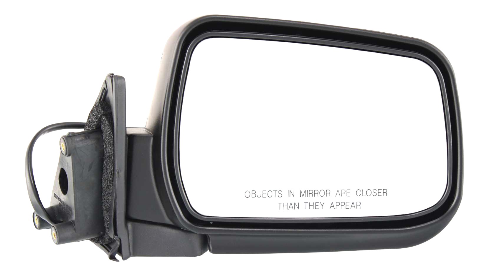 Power Mirror for Nissan Frontier 1998-2004, Right (Passenger), Manual Folding, Non-heated, Paintable, Replacement