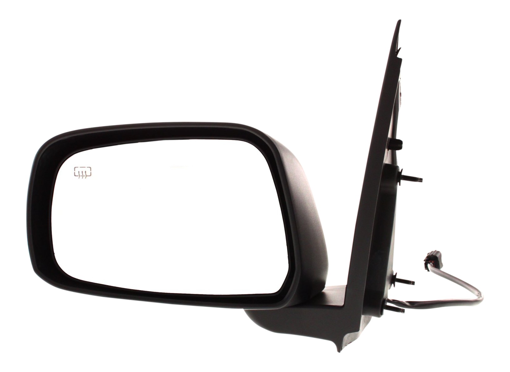 Power Mirror for Nissan Frontier 2005-2010, Left (Driver), Manual Folding, Heated, Paintable, LE Model, Crew Cab, Replacement