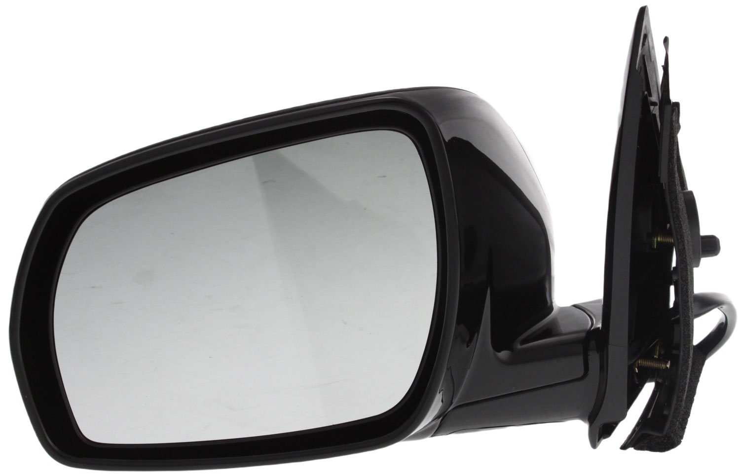 Power Mirror for Nissan Murano 2005-2007, Left (Driver), Manual Folding, Heated, Paintable, with Memory, without Smart Entry System, Replacement