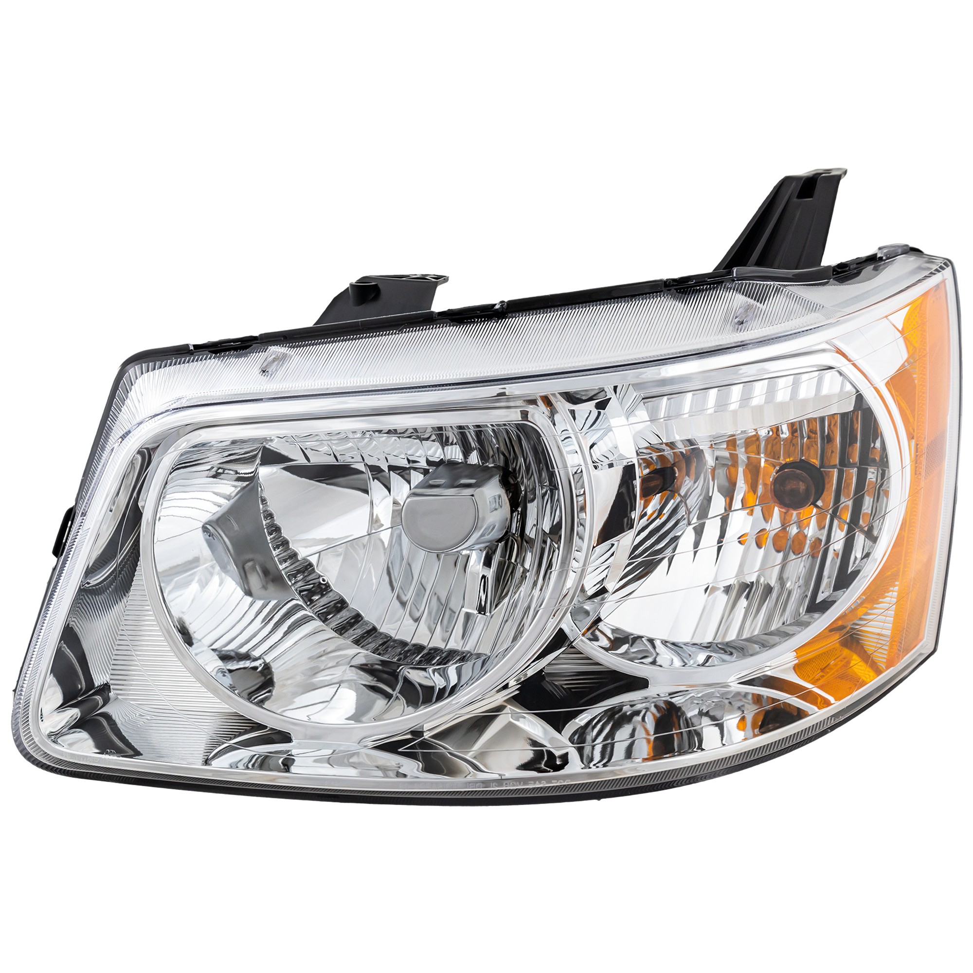 Headlight Assembly for Pontiac Torrent 2006-2009, Left (Driver), Halogen, Replacement