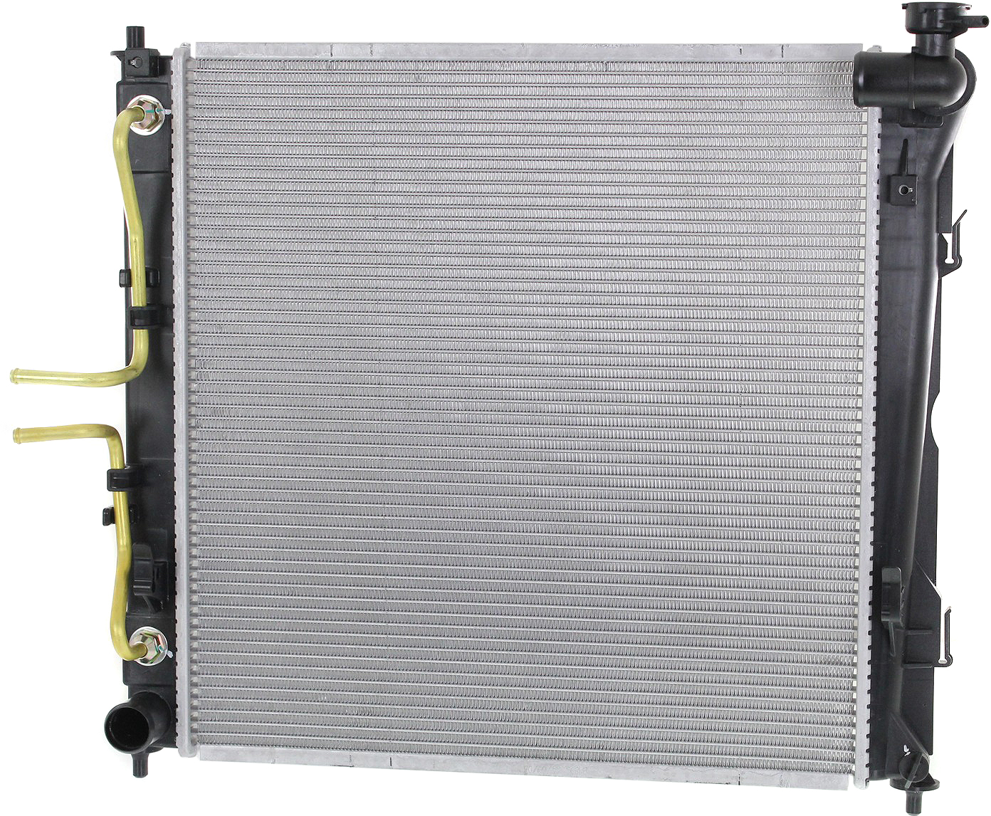 Aluminum Core Radiator for Hyundai Optima 2011-2015/Kia Sonata 2011-2014, 4 Cylinder 2.0L Engine, 1-Row Core, Turbocharged, Replacement