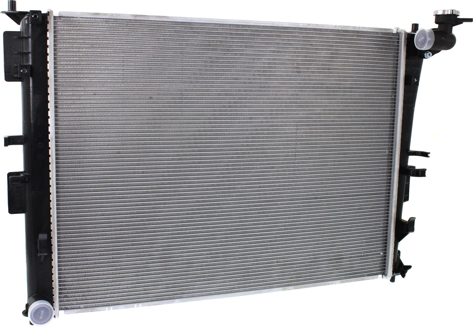 Aluminum Core Radiator for Hyundai Optima/Sonata 2011-2014, 1-Row Core, Designed for 4 Cylinder 2.4L Engine, Suitable for Hybrid Models, Replacement