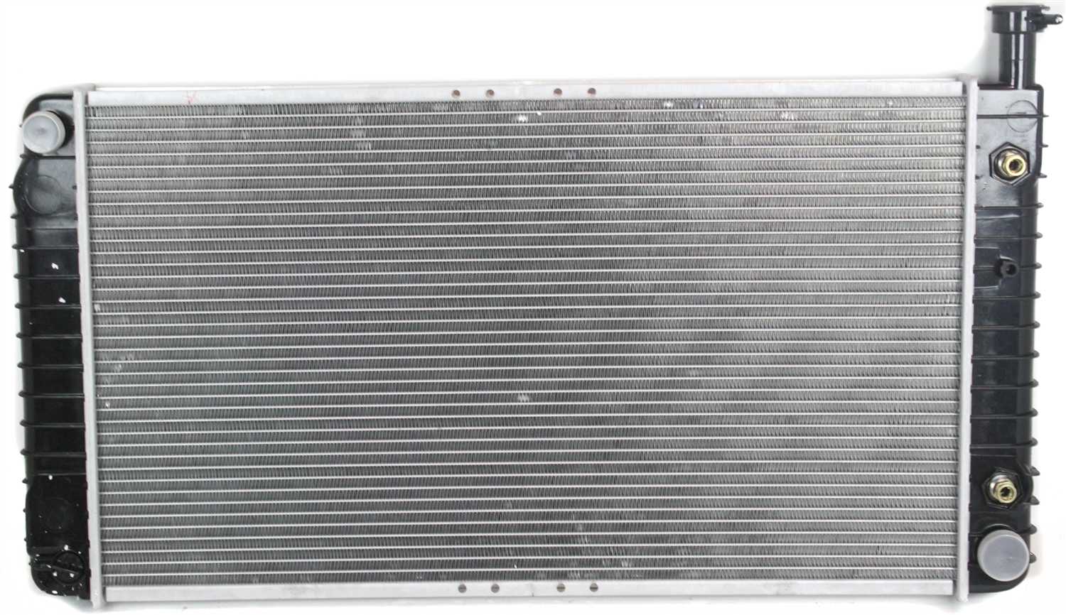Radiator for Chevrolet Express Van (1996-2002), Gas, Without Oil Cooler, 30x17 Inch Core, Compatible with 4.3L/5.0L/5.7L Models, Replacement