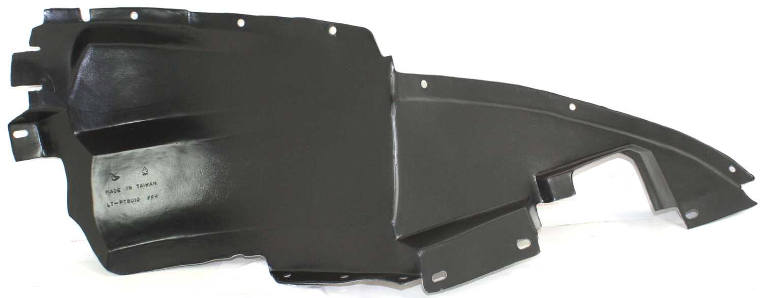 Front Fender Liner for Pontiac Sunfire 1995-1999 Right (Passenger) Side, Front Section, Excluding GT Model, Replacement
