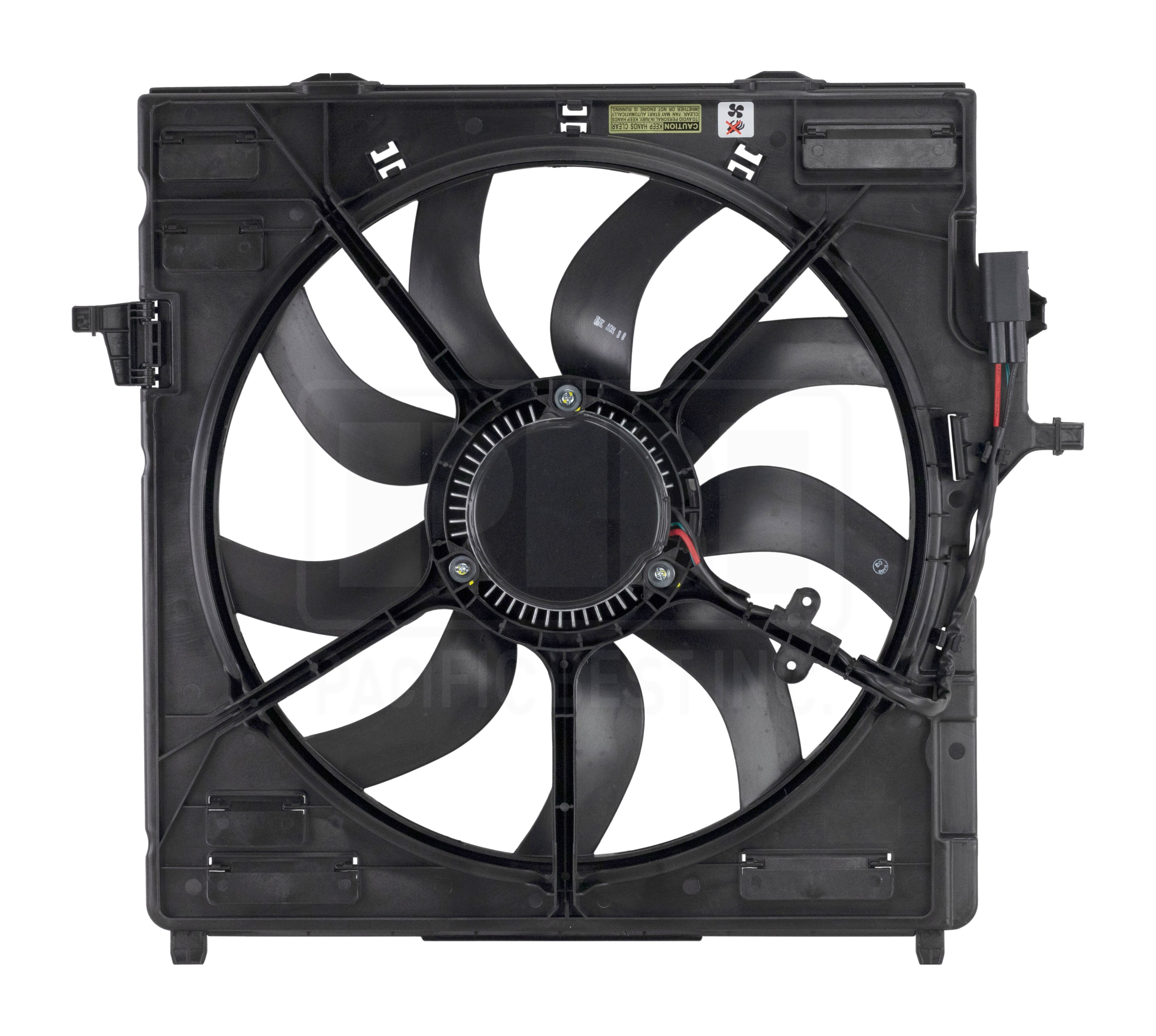 2008 - 2014 BMW X5 Radiator Cooling Fan Assembly