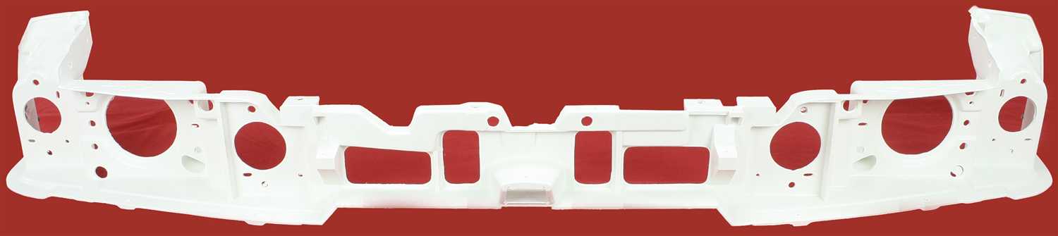 Header Panel for Ford Mustang 1987-1993, Thermoplastic and Fiberglass, Replacement