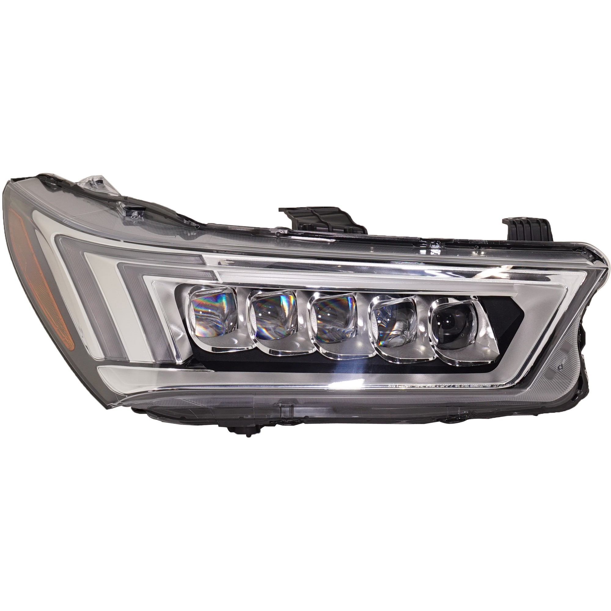 Headlight Assembly for Acura MDX/MDX Sport Hybrid 2017-2020, Right (Passenger) Side, LED, Replacement (CAPA Certified)