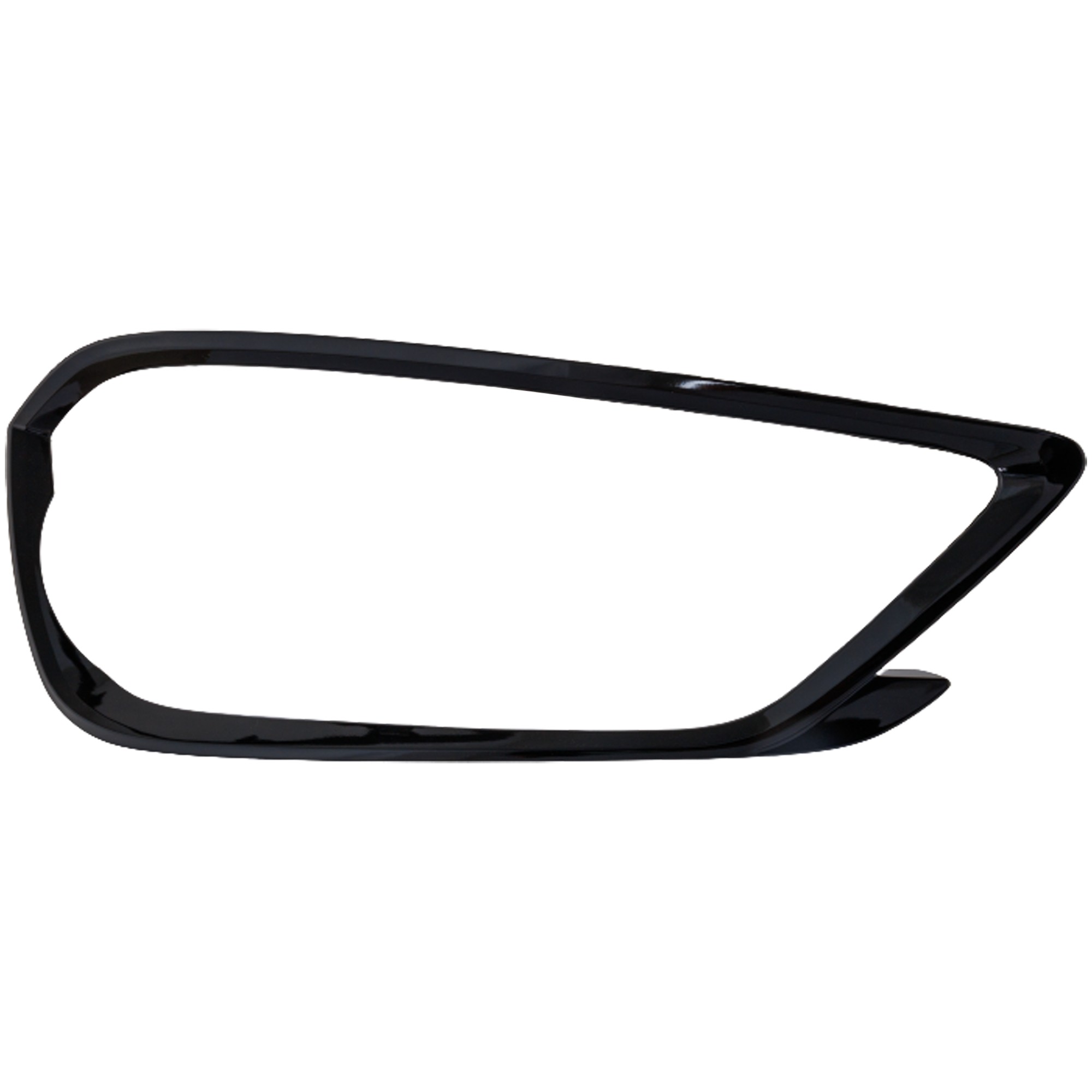 Front Fog Light Molding for Acura TLX 2018-2020, Left (Driver), Black, A-Spec, Elite A-Spec, Tech- A Spec Pkg, Replacement