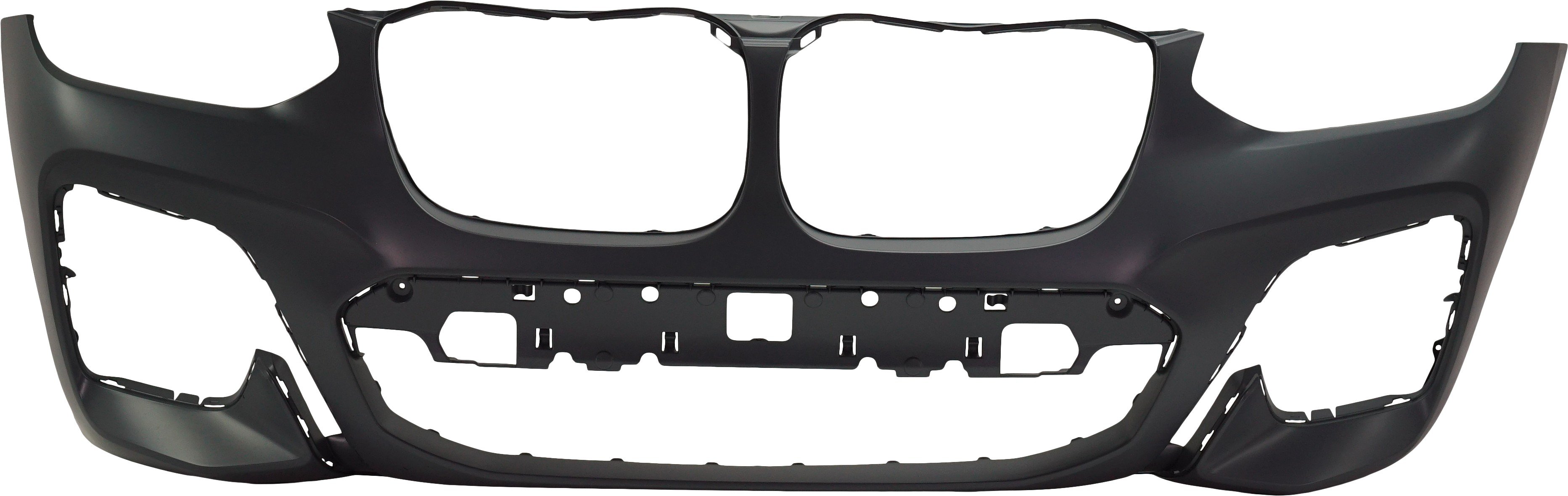Front Bumper Cover for BMW X3 2018-2021, X4 2019-2021, Fits 30I/M40I Models with M Sport Package and Park Assist Sensor Holes, Without Parking Assistant Plus, Replacement