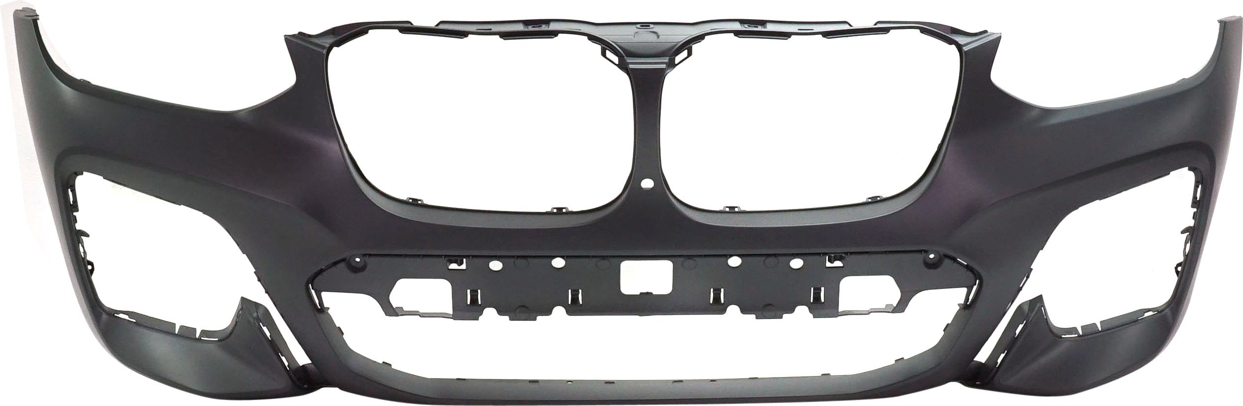 Front Bumper Cover for BMW X3 (2018-2021), BMW X4 (2019-2021), 30I/M40I Models with M Sport Package, Features Parking Assist Sensor Holes and Parking Assistant Plus, Replacement
