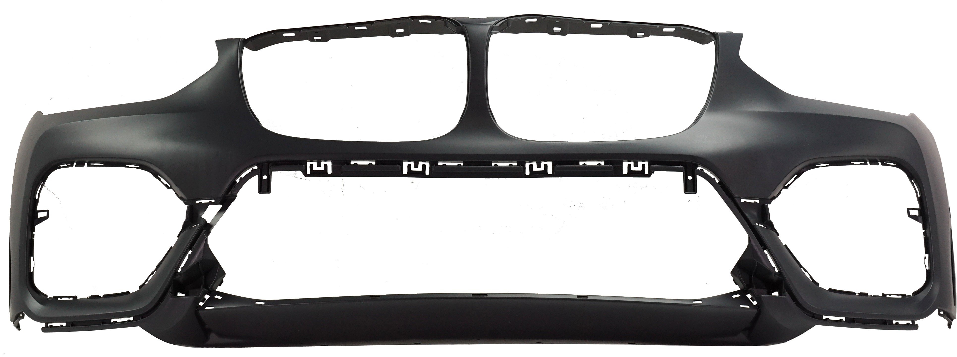 Front Bumper Cover for BMW X3 30I Luxury Line 2018-2021, Primed (Ready to Paint), Without M Sport Package, With Park Assist Sensor Holes, Without Parking Assistant Plus, Replacement