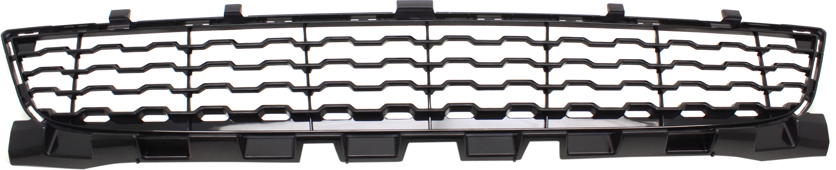 Front Bumper Grille for BMW 7-Series 2016-2019, Center Placement, with M-performance Package, without Active Cruise Control, Replacement