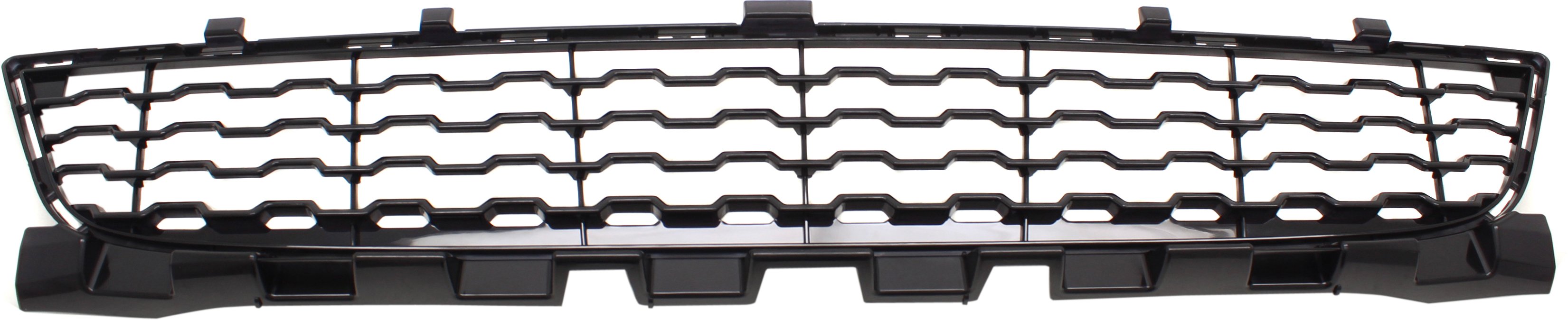 Front Bumper Grille for BMW 7-Series 2016-2019, Center Placement, with M-performance Package, without Active Cruise Control, Replacement