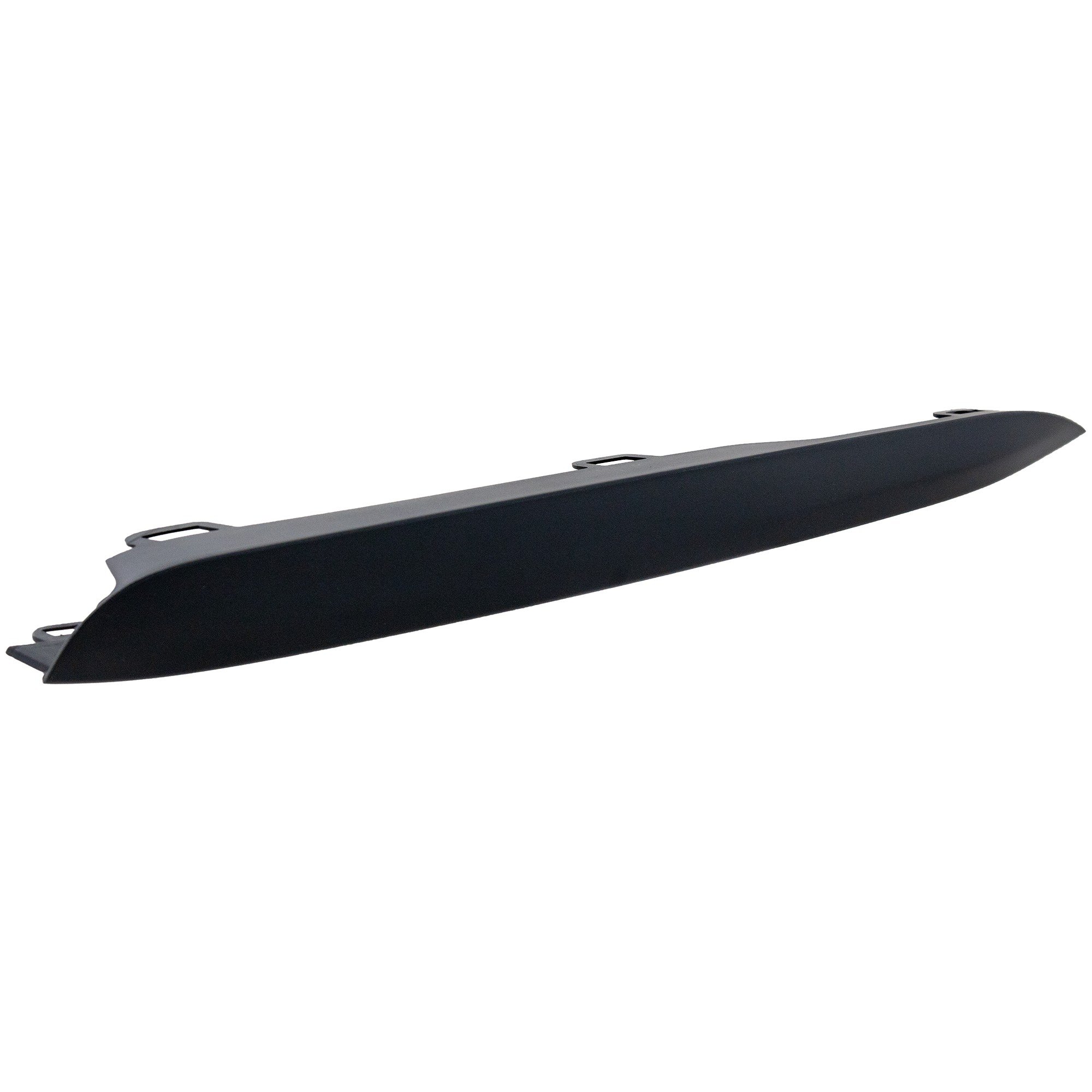 Front Bumper Grille Molding for BMW 3-Series 2016-2019, Right (Passenger), Lower, Textured Black, Modern/Standard Line w/o M Sport Package, for 2016-2018 Sedan/Wagon, Replacement
