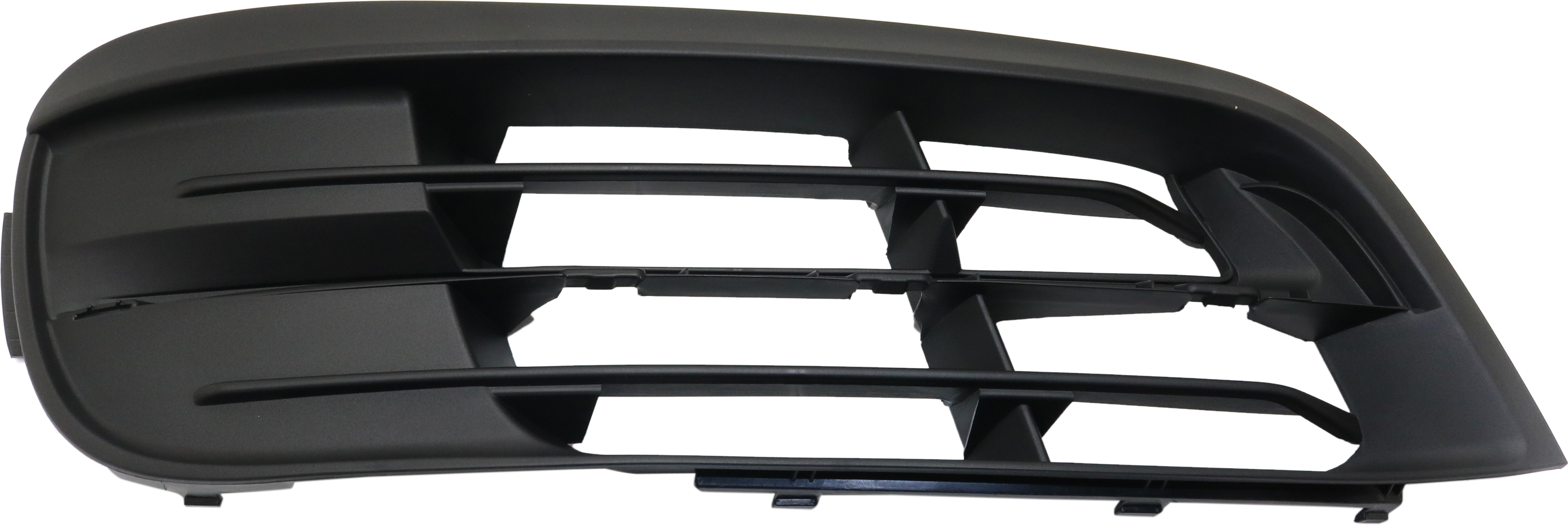 Fog Light Cover for BMW 5-Series (2014-2016), Right (Passenger) Outer Side Bumper, Standard, Without M Package and Fog Light Hole, Sedan, Replacement Models: 528i, 535i, 550i.