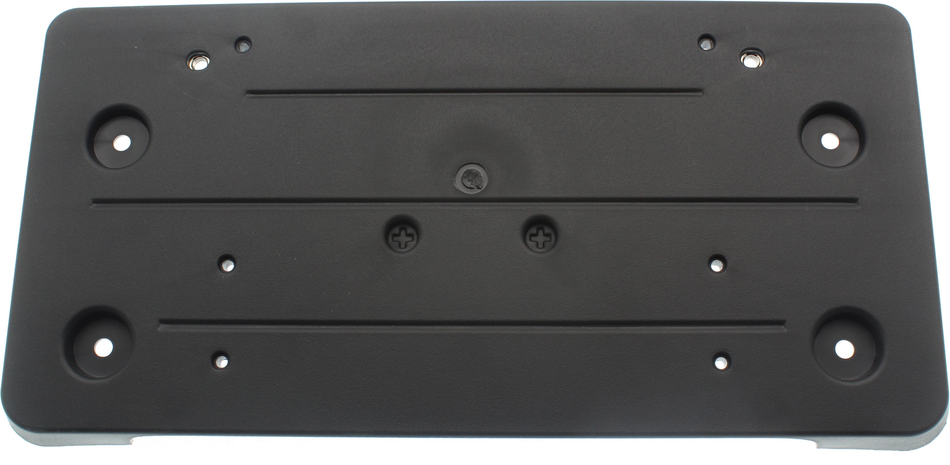 Front License Plate Bracket for BMW 3-Series 2016-2019, Excluding M Sport Package, with Adaptive Cruise Control; Applicable to Sedans 2016-2018/Wagons, Replacement