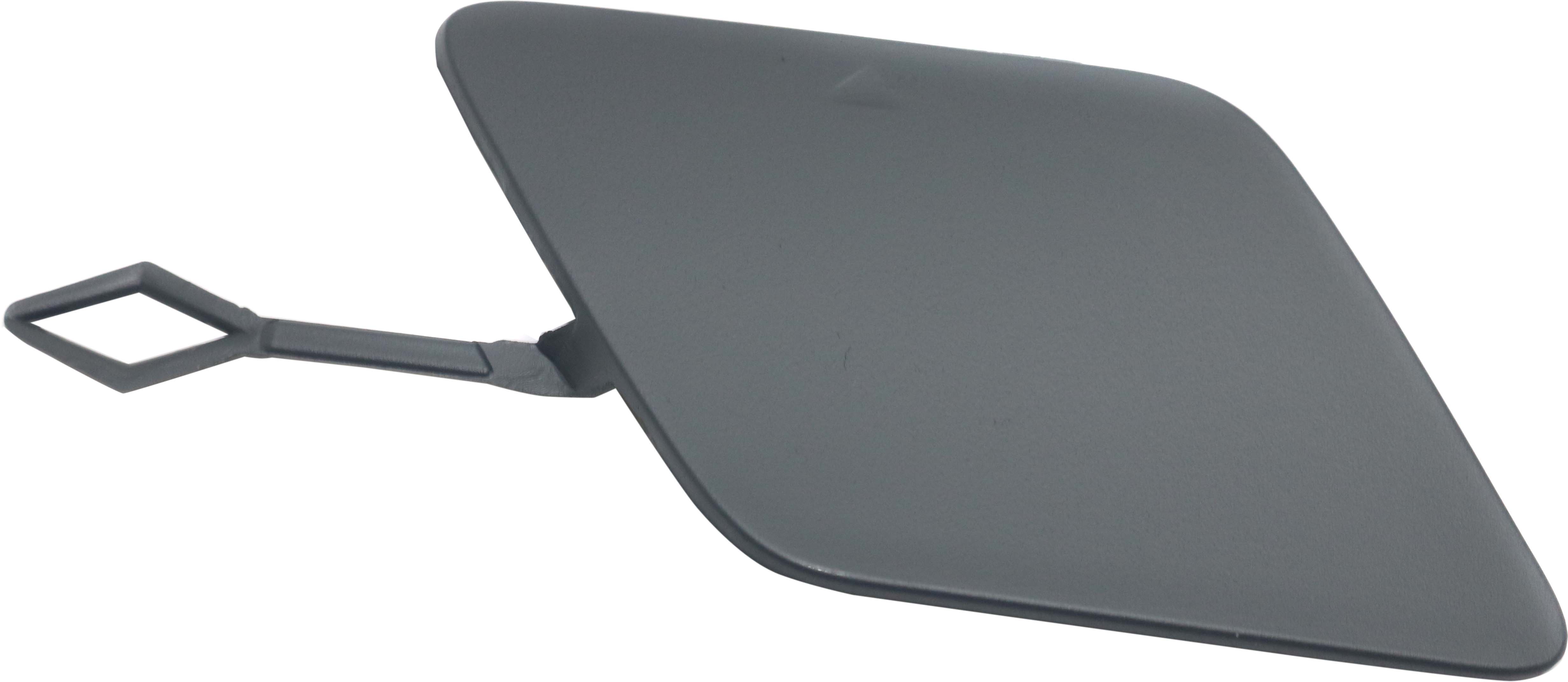 Front Bumper Tow Hook Cover for BMW 5-Series 2017-2020, Primed (Ready to Paint), without M Package, Replacement Models: 520i, 530i, 540i, 550i