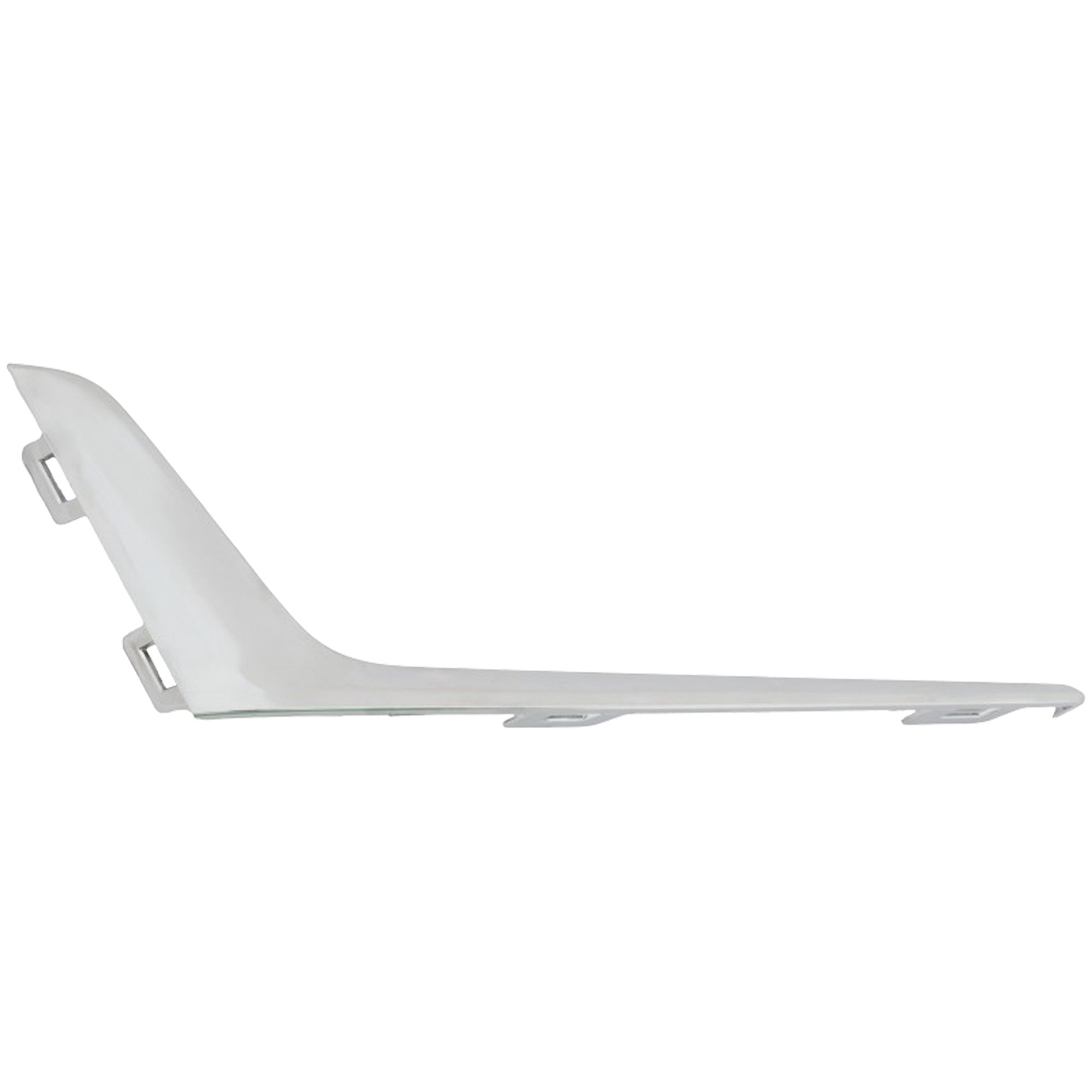 Front Bumper Grille Molding Upper for BMW 330I/330E Sedan Luxury Line, 2019-2022, Right (Passenger), Chrome, Without M Sport Package, Replacement