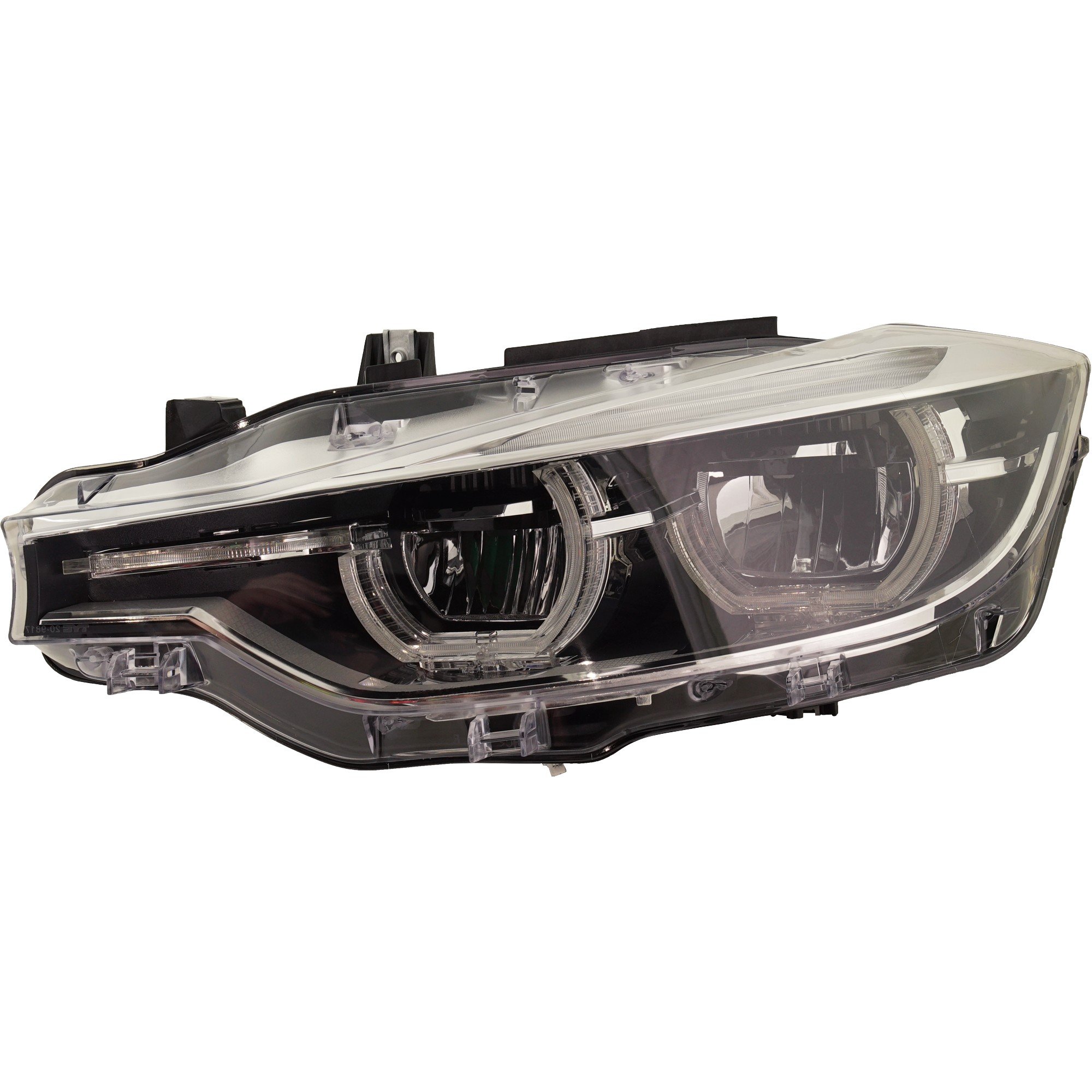 LED Headlight Assembly for BMW 3-Series (2016-2019), Left (Driver) Side, Standard, Luxury Line Model, Without Adaptive Headlights, (Sedan 2016-2018/Wagon), Replacement