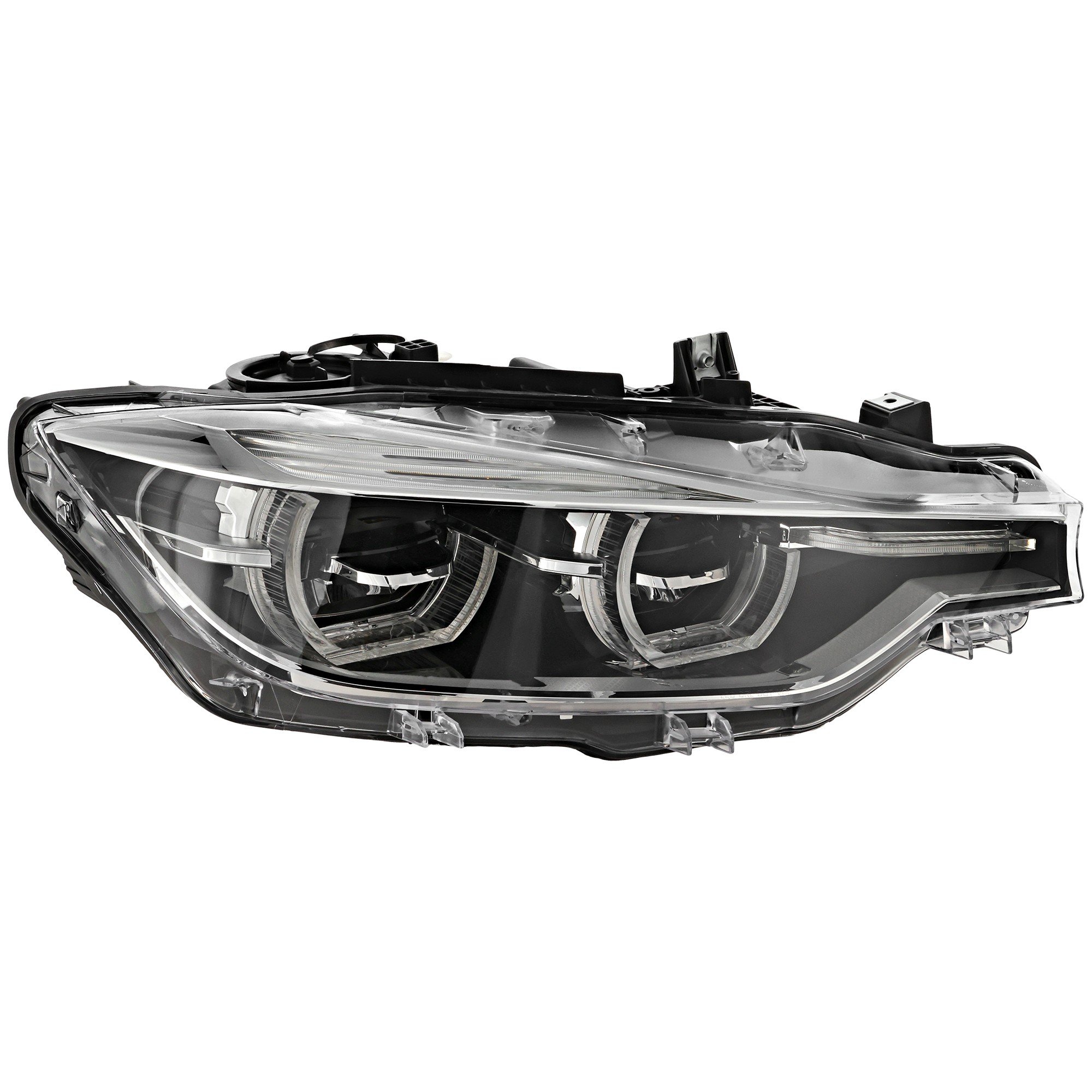 LED Headlight Assembly for 3-Series BMW (2016-2019), Right (Passenger), with Adaptive Headlights, Suitable for Standard/Luxury Line Models, Sedan (2016-2018), Wagon, Replacement