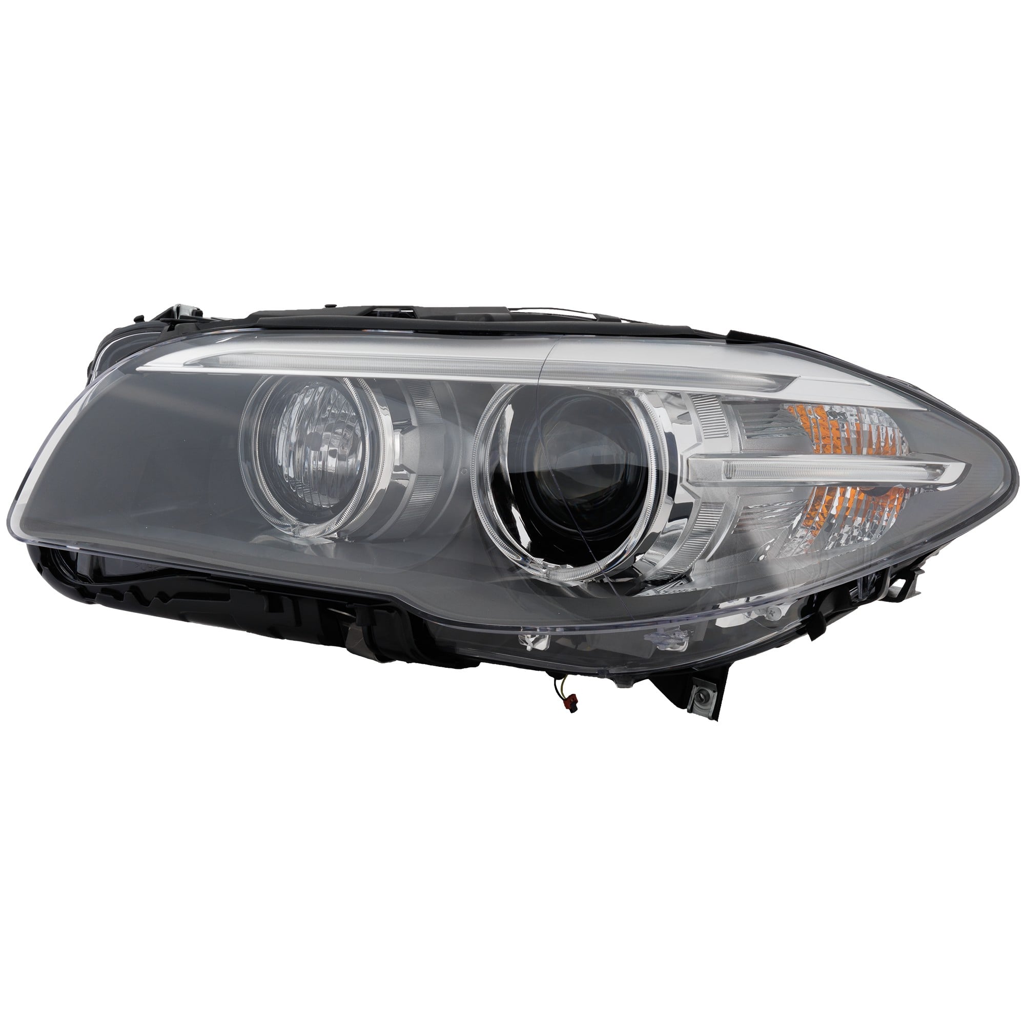 Headlight for BMW 5-Series/M5 (2014-2016), Left (Driver) Side, with Lens and Housing, Xenon, without HID Kit, Replacement - Fits: M5, 528i, 535i, 550i, 535d, 535i xDrive, 550i xDrive.