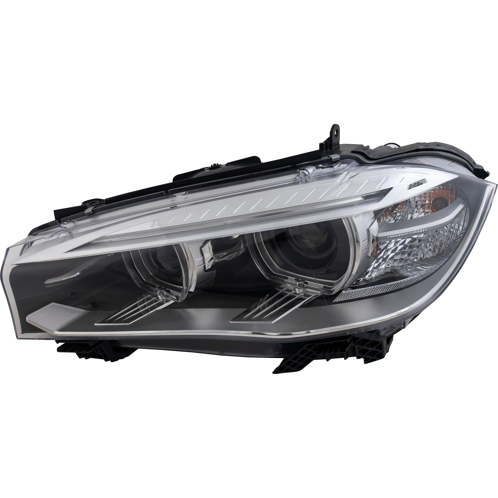 Headlight for 2014-2018 BMW X5 / 2015-2019 X6, Left (Driver), Lens and Housing, Xenon, without High-Intensity Discharge Kit, with Adaptive Frontlighting System, Replacement