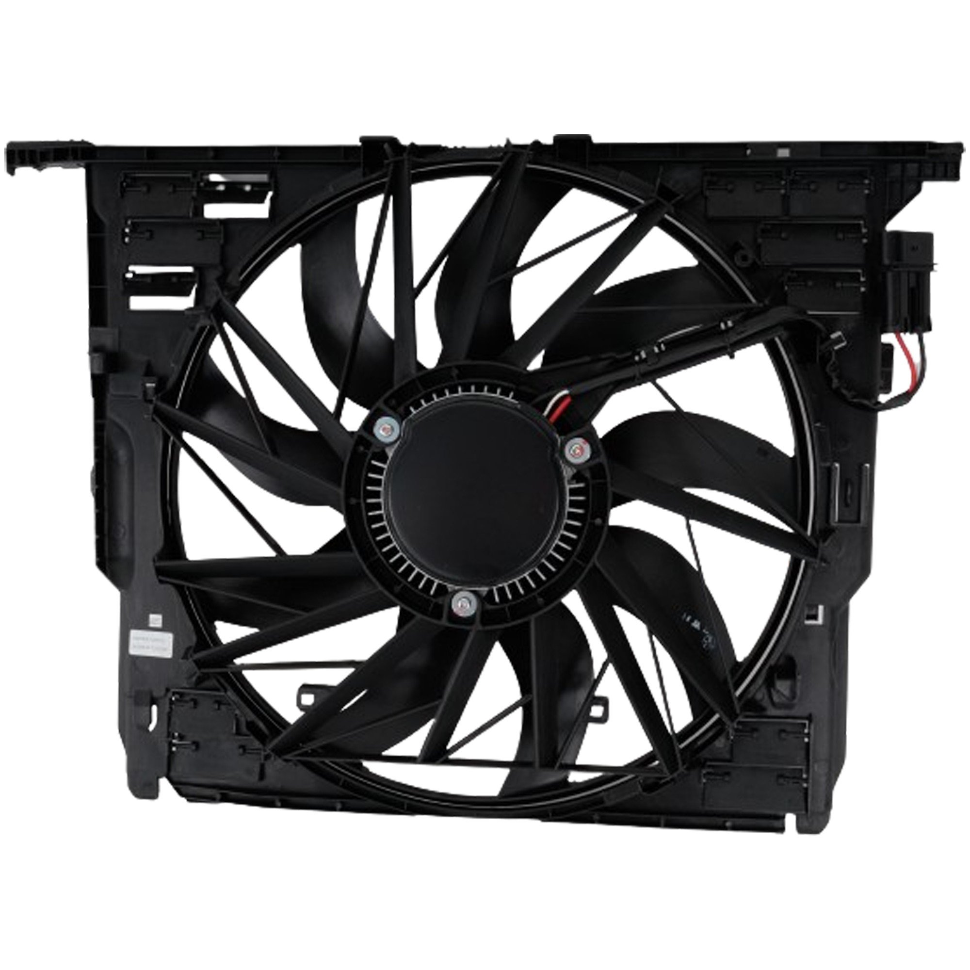 2010 - 2018 BMW 535d Radiator Cooling Fan Assembly