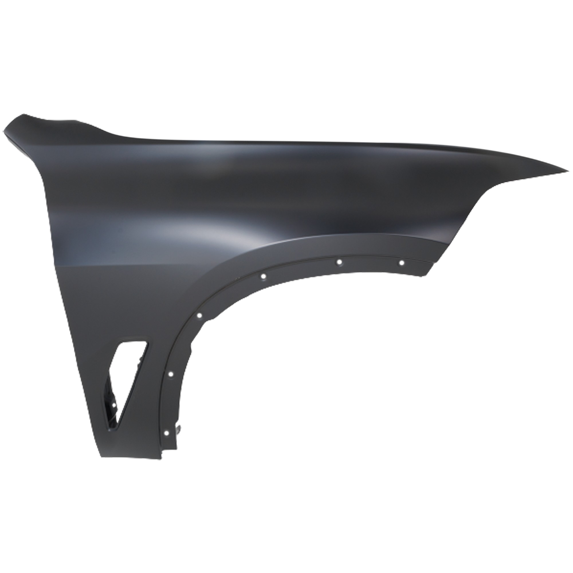 Front Fender for BMW X5 2019-2023, Left (Driver) Side, Black, Steel, Replacement