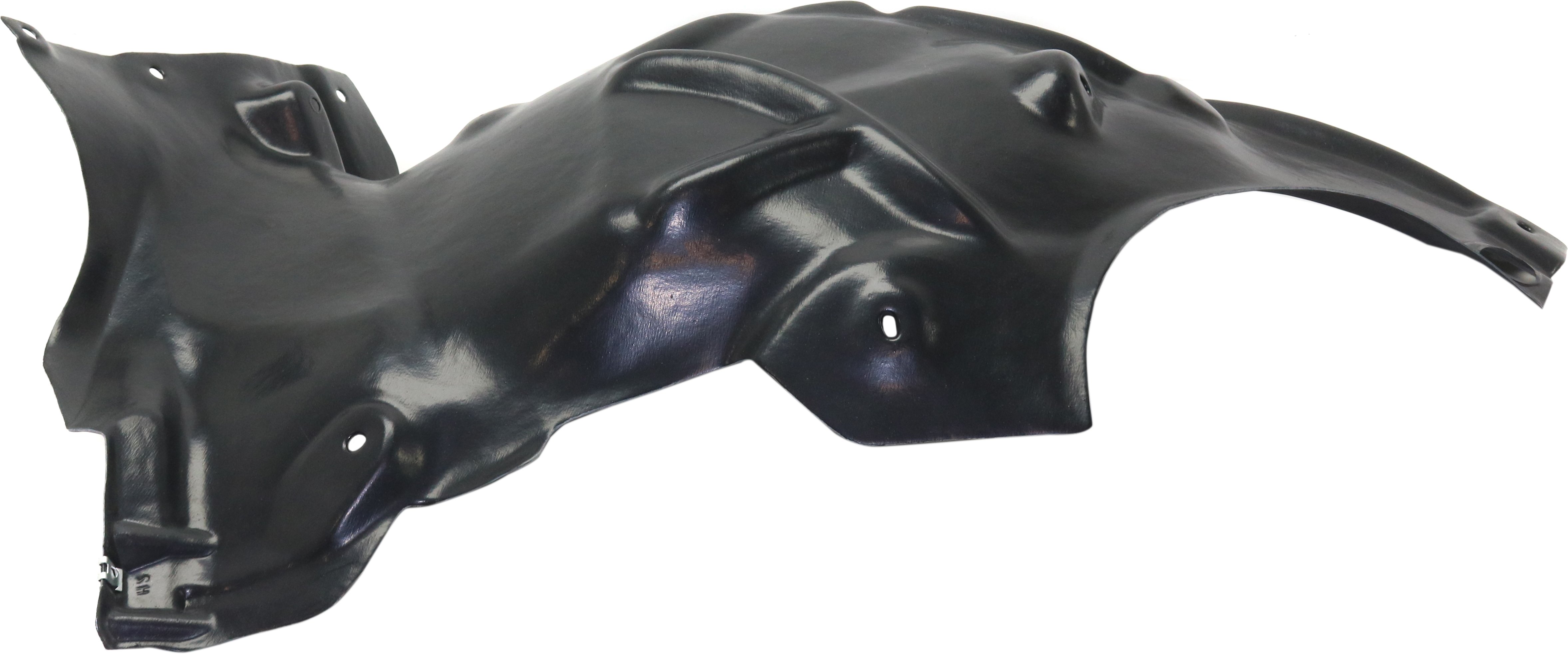 Front Fender Liner, Left (Driver), Rear Section for BMW 3-Series 2013-2019, Hybrid Model from 2013, Sedan 2016-2018, Wagon 2016-2019, Replacement