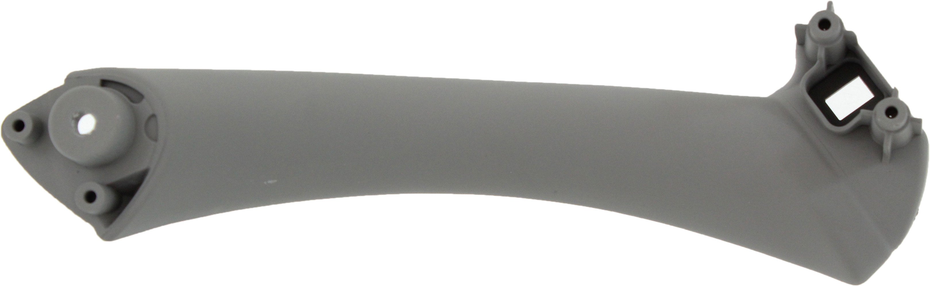 Inside Door Pull Handle for BMW 3-Series 2006-2012, Front or Rear, Right (Passenger), Gray, E90 / E91 Body Code, Replacement Models: 325i, 328i, 330i, 335i.