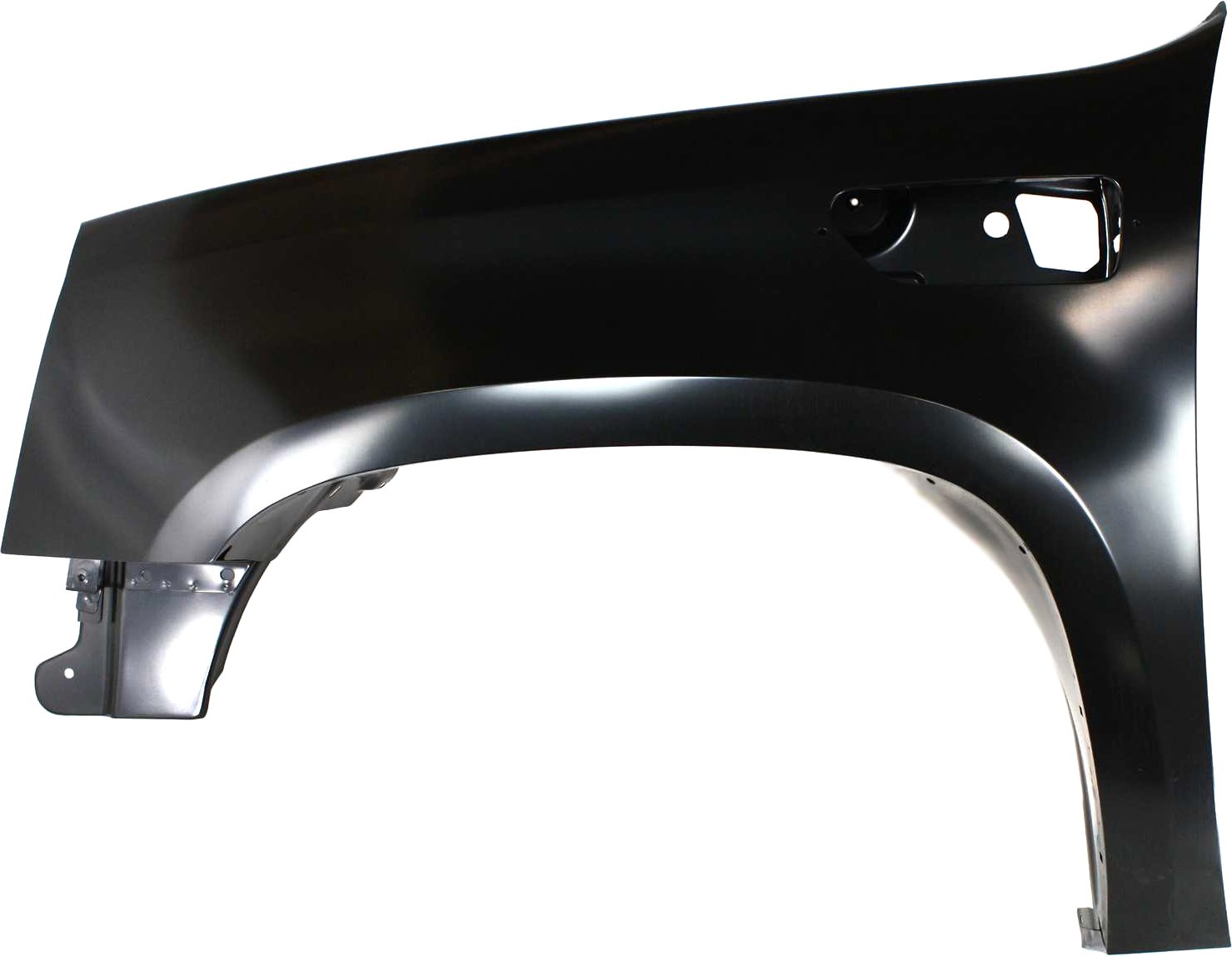 Front Fender LH for Cadillac Escalade 2007-2014, Primed (Ready to Paint), Left (Driver) Side, Steel, Replacement (CAPA Certified)
