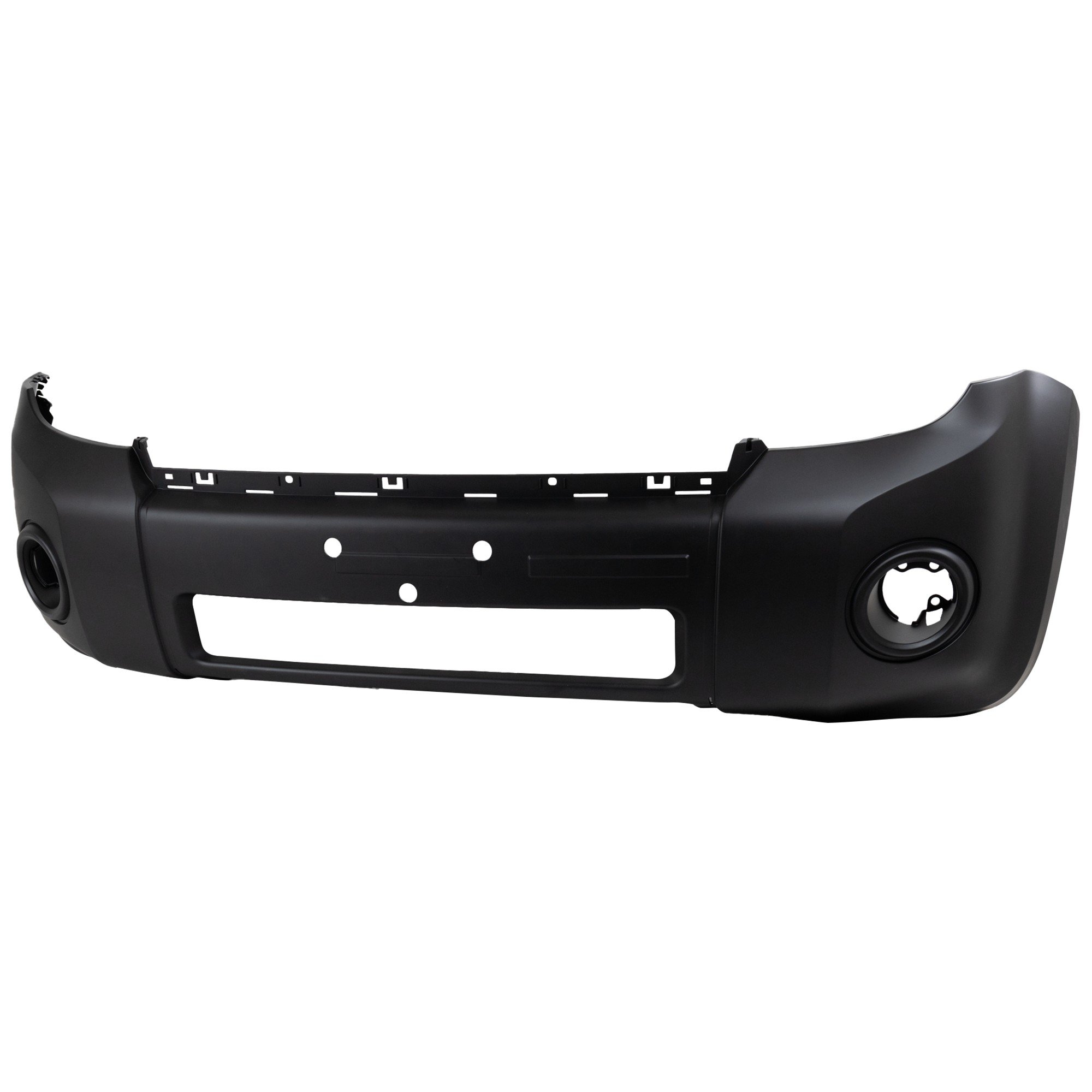 Front Bumper Cover for Ford Escape 2008-2012, Primed (Ready to Paint), Made of Thermoplastic, with Appearance Package, Excluding XLS Model, Replacement (CAPA Certified)