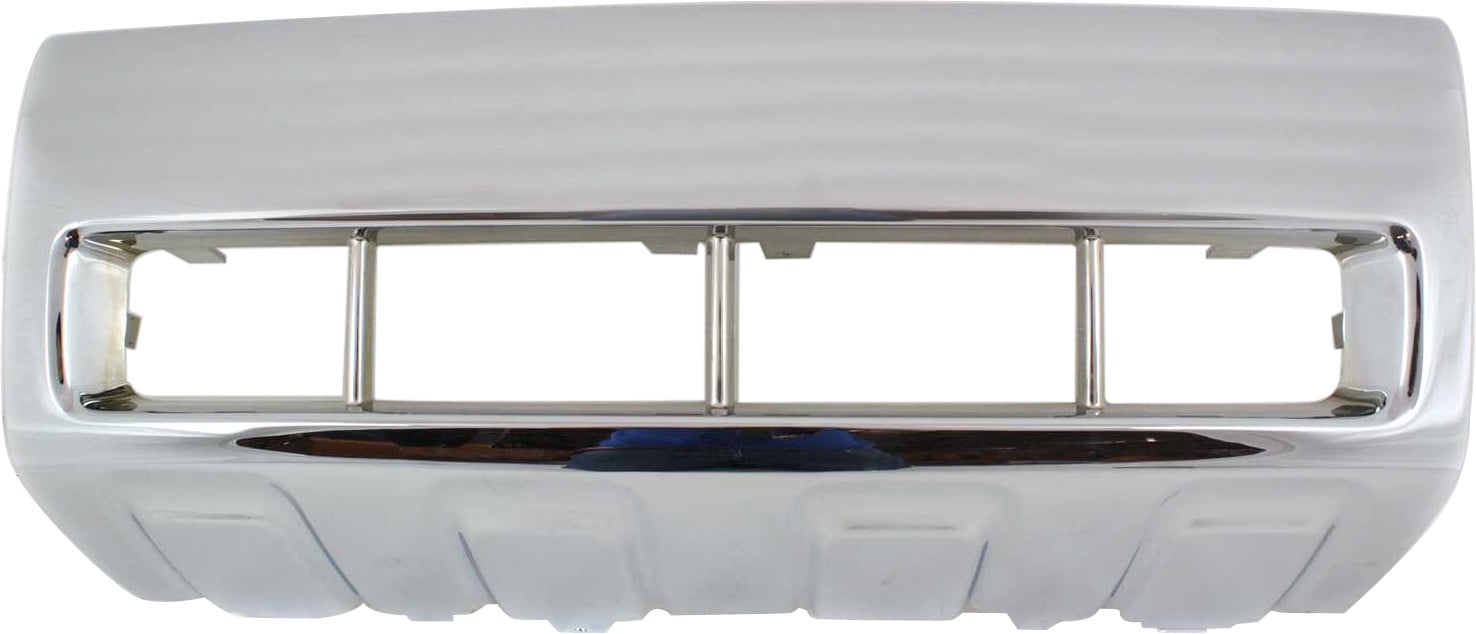 Front Bumper Molding for Ford Escape 2008-2012, Plastic, Chrome Finish, Replacement