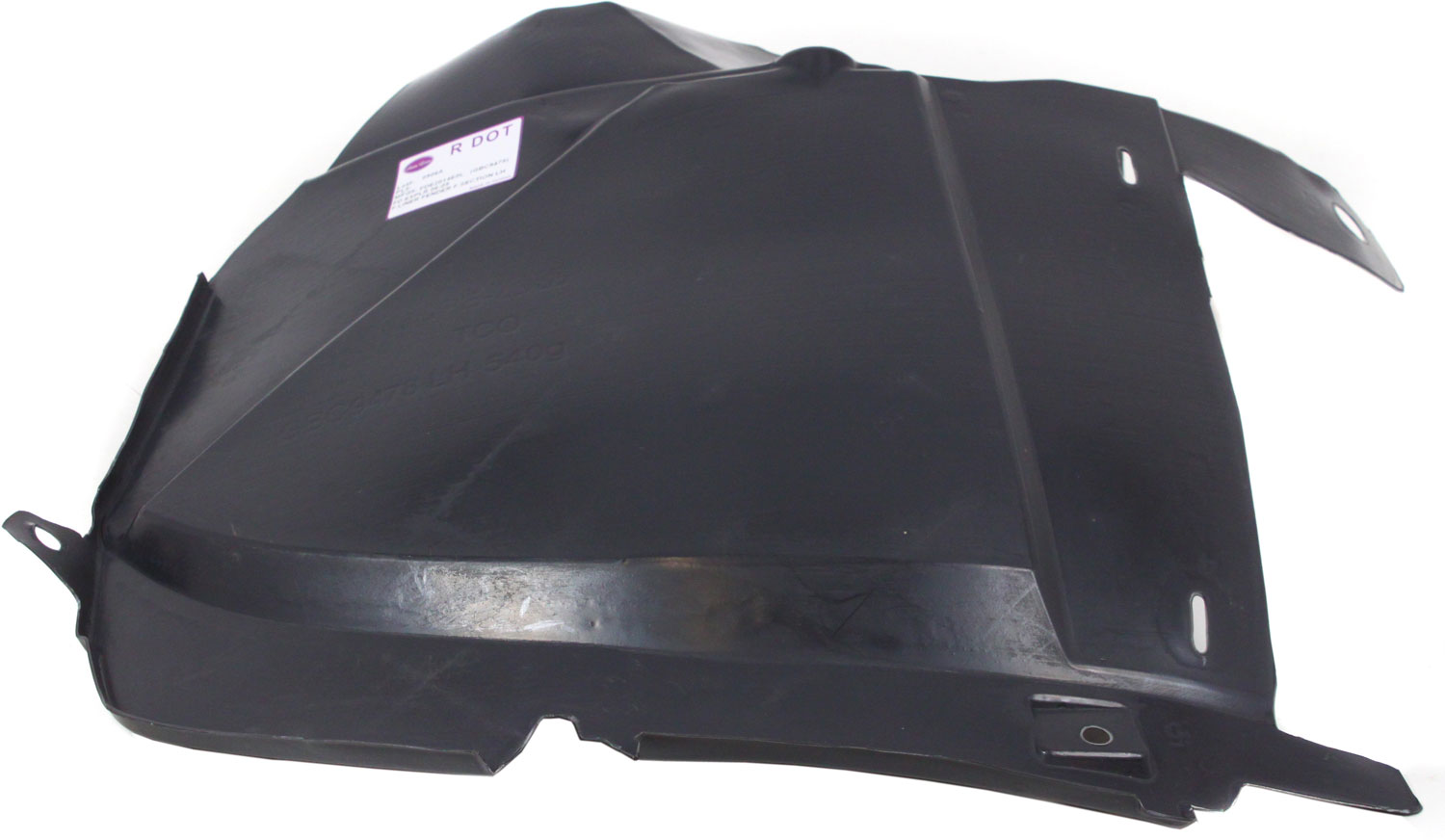 Front Fender Liner for Ford Explorer 2006-2010, Left (Driver) Side, Front Section, Replacement