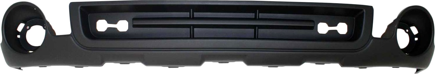 Front Lower Valance Air Deflector for GMC Sierra 1500 (2007-2013), Textured, New Body Style, Replacement