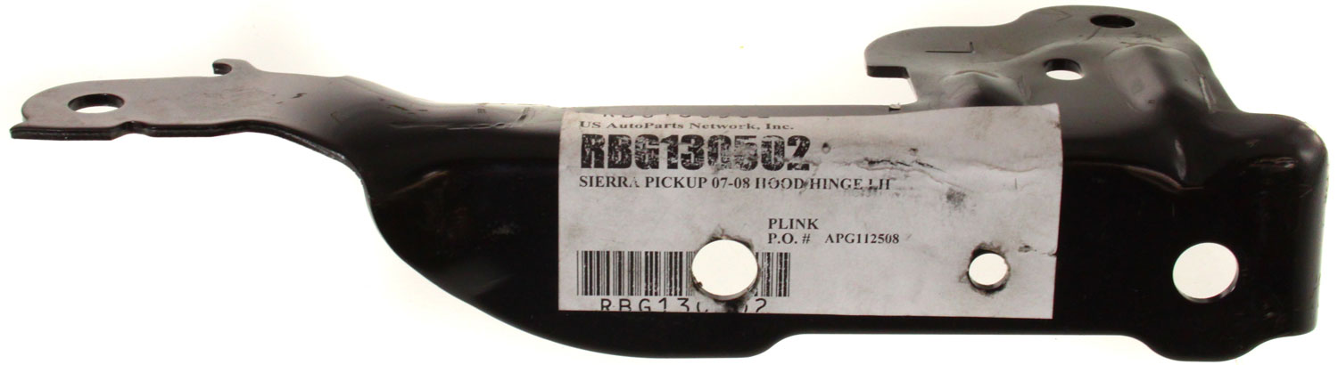 Hood Hinge for Chevrolet Silverado/GMC Sierra 1500 2007-2013 / 2500 HD/3500 HD 2007-2014, Left (Driver), Excludes 2007 Classic, Replacement