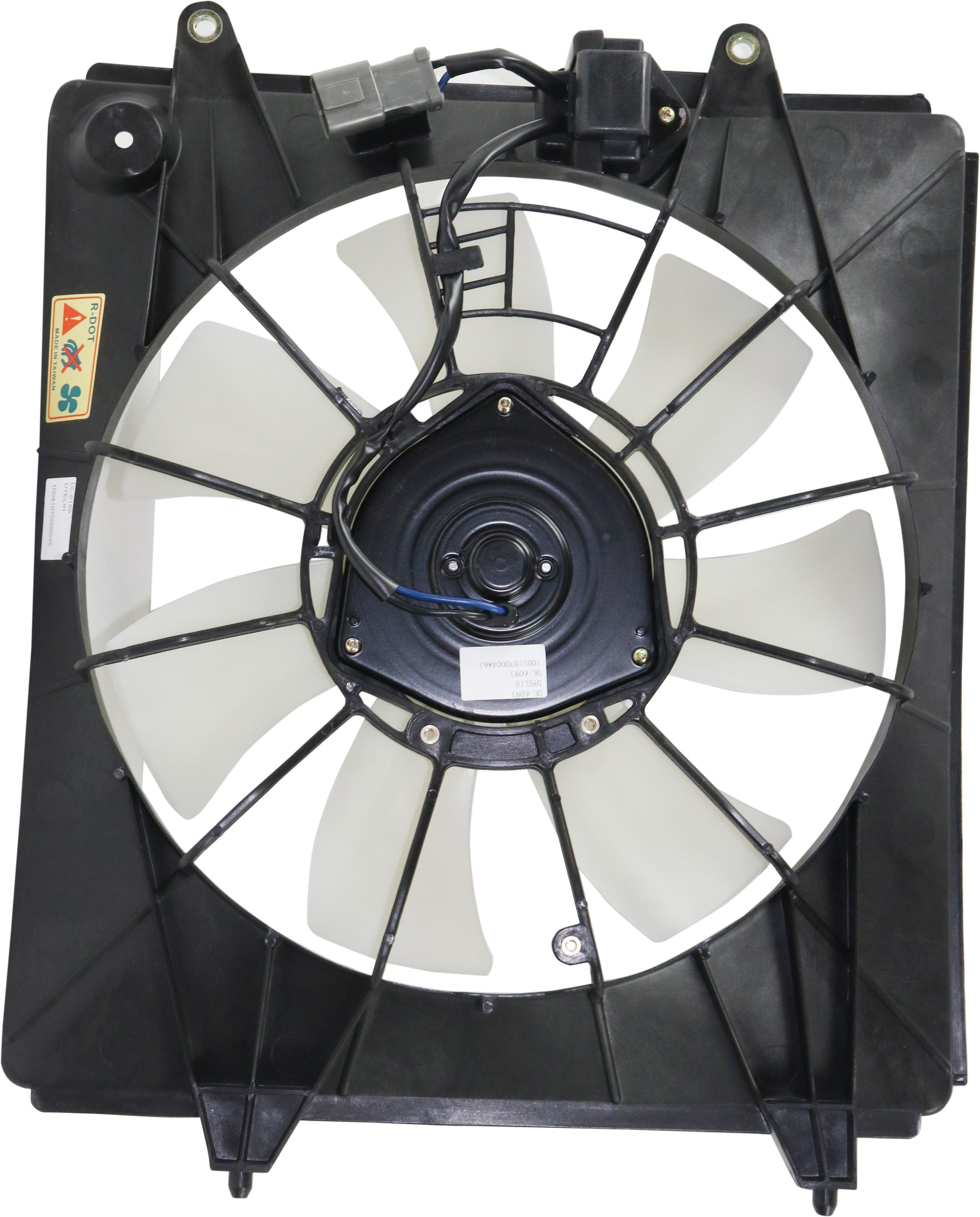 A/C Condenser Fan Assembly for Honda CR-V 2007-2009, Replacement