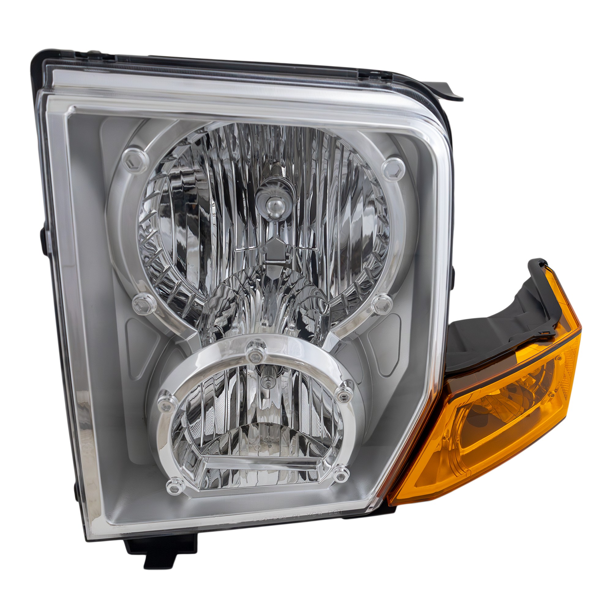 Headlight Assembly for Jeep Commander 2006-2010, Left (Driver) Side, Halogen, Replacement