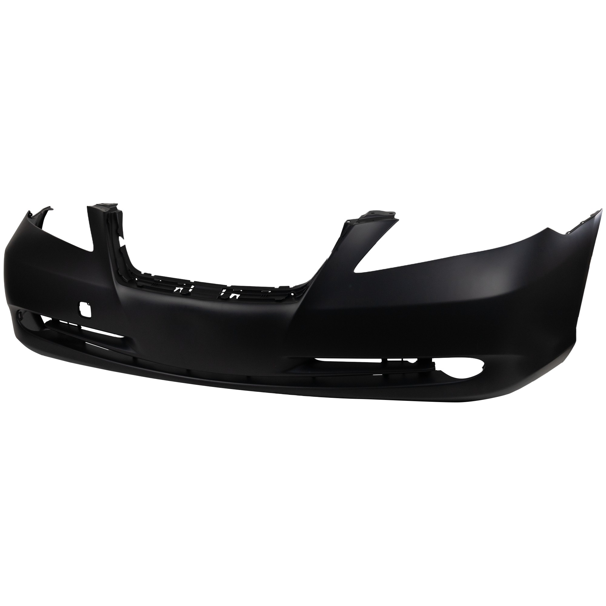 Front Bumper Cover for Lexus ES350 2007-2009, Primed (Ready to Paint), Without Parking Aid Sensor Holes, Replacement (CAPA Certified)