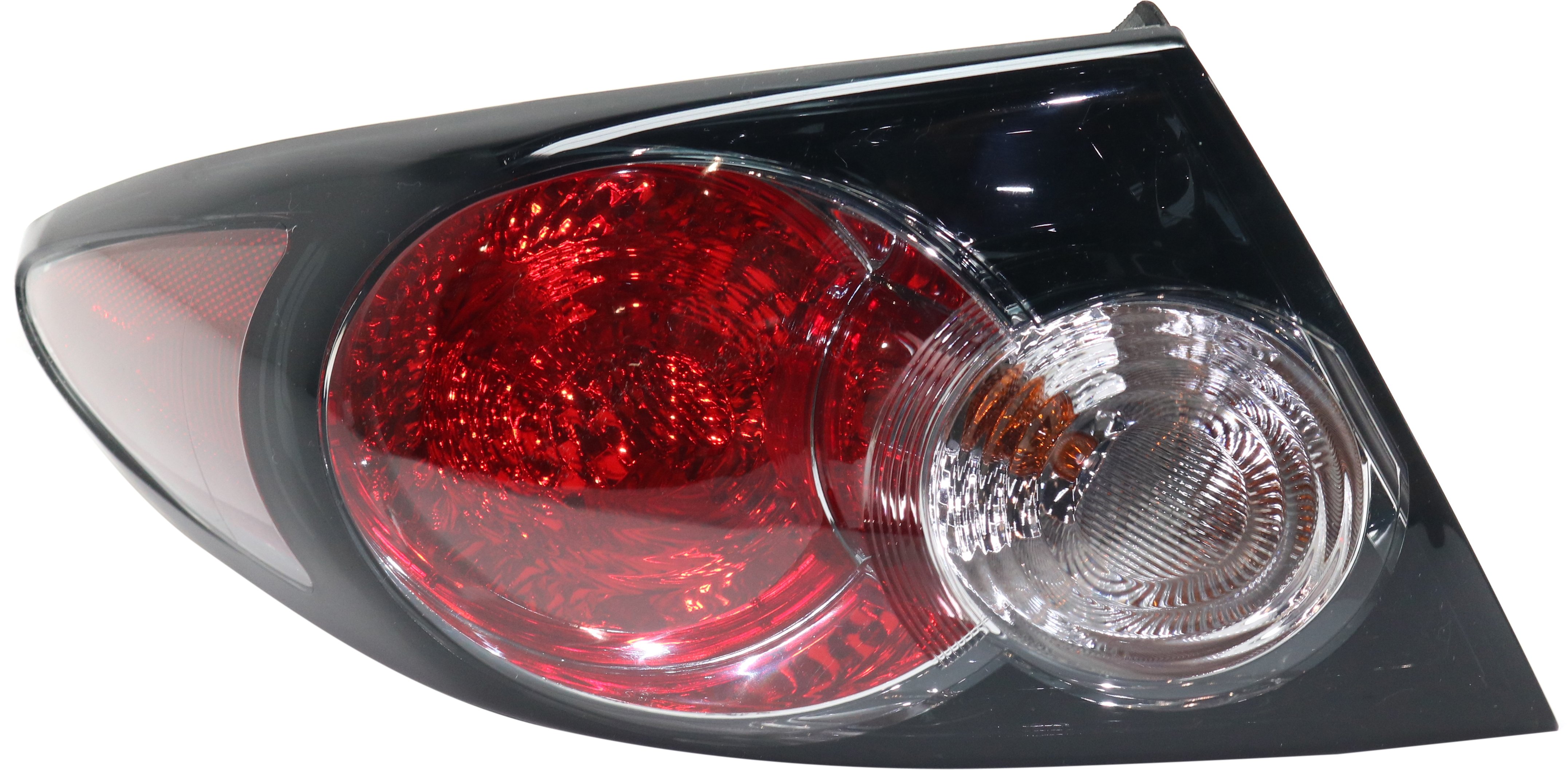 Tail Light Assembly for 2006-2008 Mazda 6, Left (Driver) Outer, Sport Type, without Turbo, Factory Installed, Hatchback/Sedan, Replacement