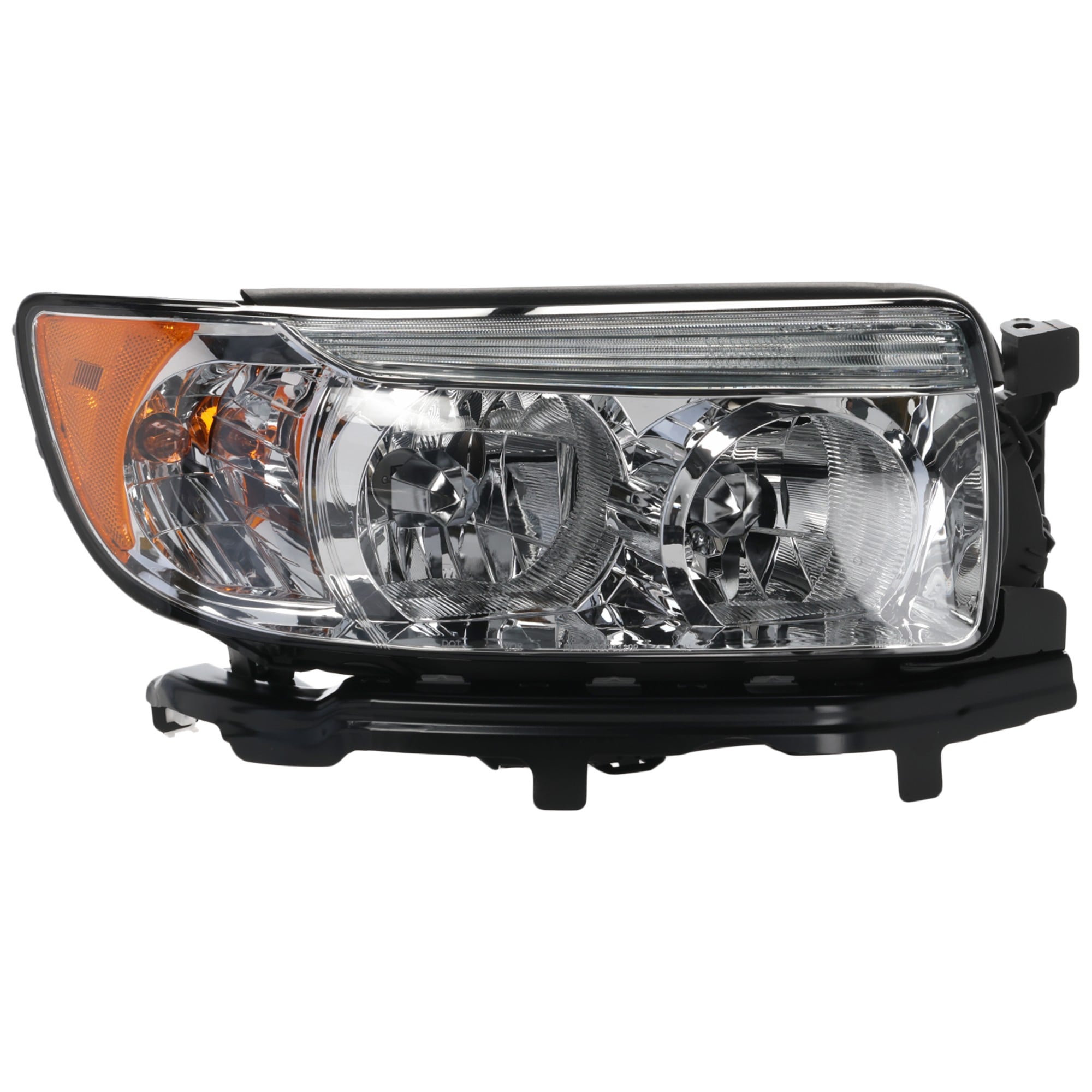 Headlight Assembly for Subaru Forester 2006-2008, Right (Passenger), Halogen, Without Sport Package, Replacement