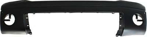 Front Bumper Cover for Toyota Tundra 2007-2013, Primed (Ready to Paint), with Sensor Holes (Limited, Rock Warrior, Sport Appearance), Replacement