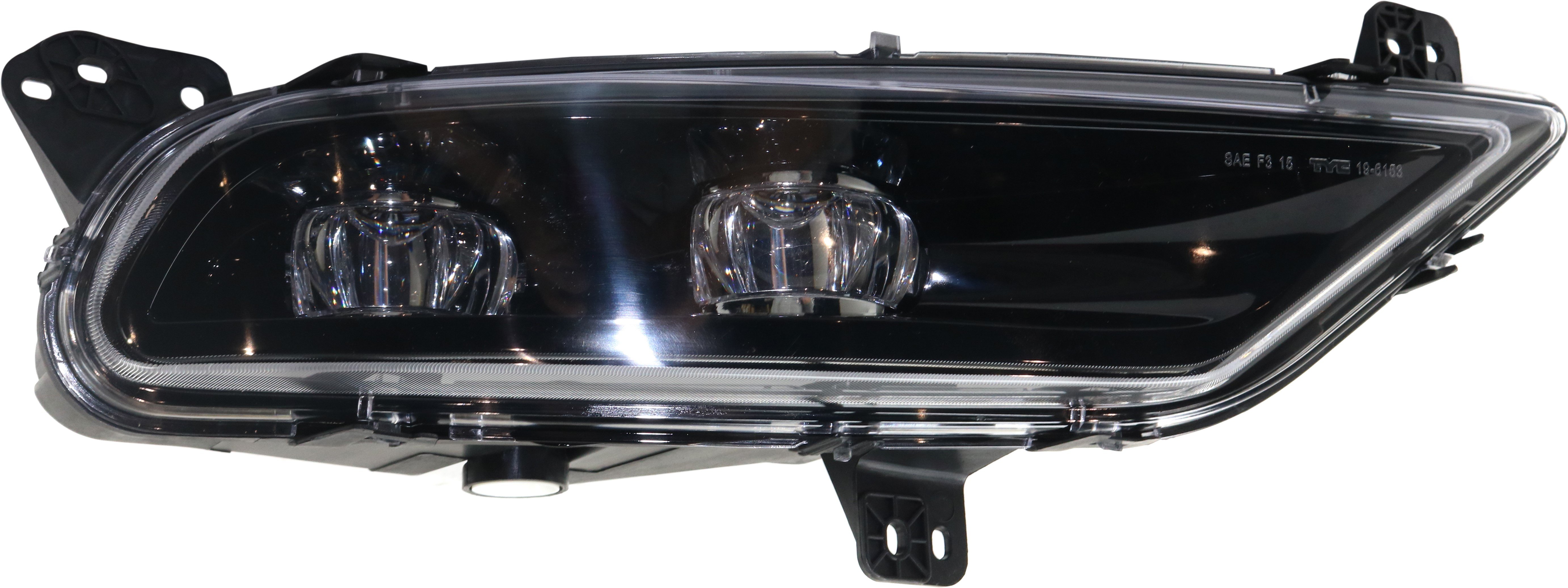 Front Fog Light Assembly, LED, Right (Passenger) for CHRYSLER 300, 2011-2022, Replacement
