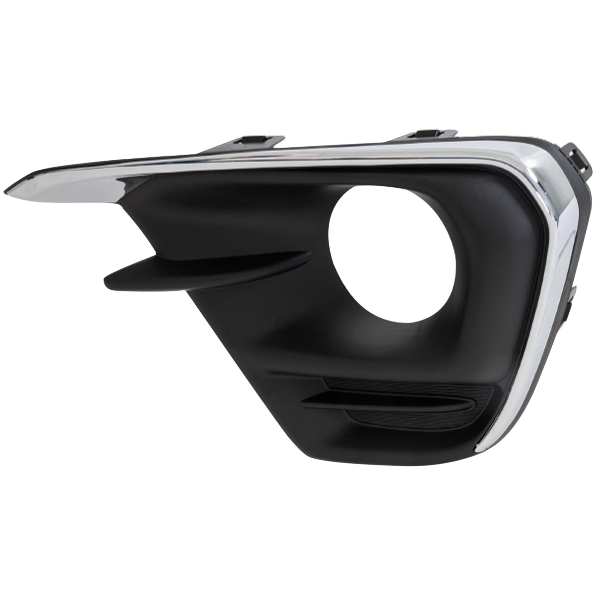 Front Fog Light Molding for Chevrolet Spark 2016-2018, Right (Passenger), Black, Suitable for LT/LS Models, Replacement