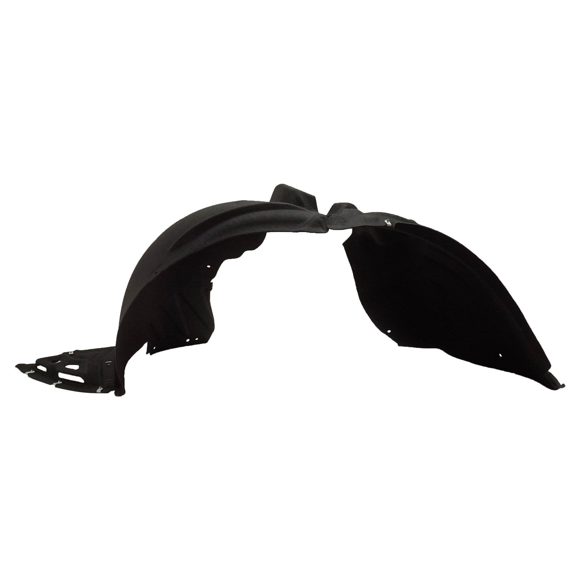 Front Fender Liner for Chevrolet Malibu 2019-2023, Left (Driver), Polyethylene Terephthalate, Thermo Form, without Insulation Form, Excluding Hybrid Model, Replacement