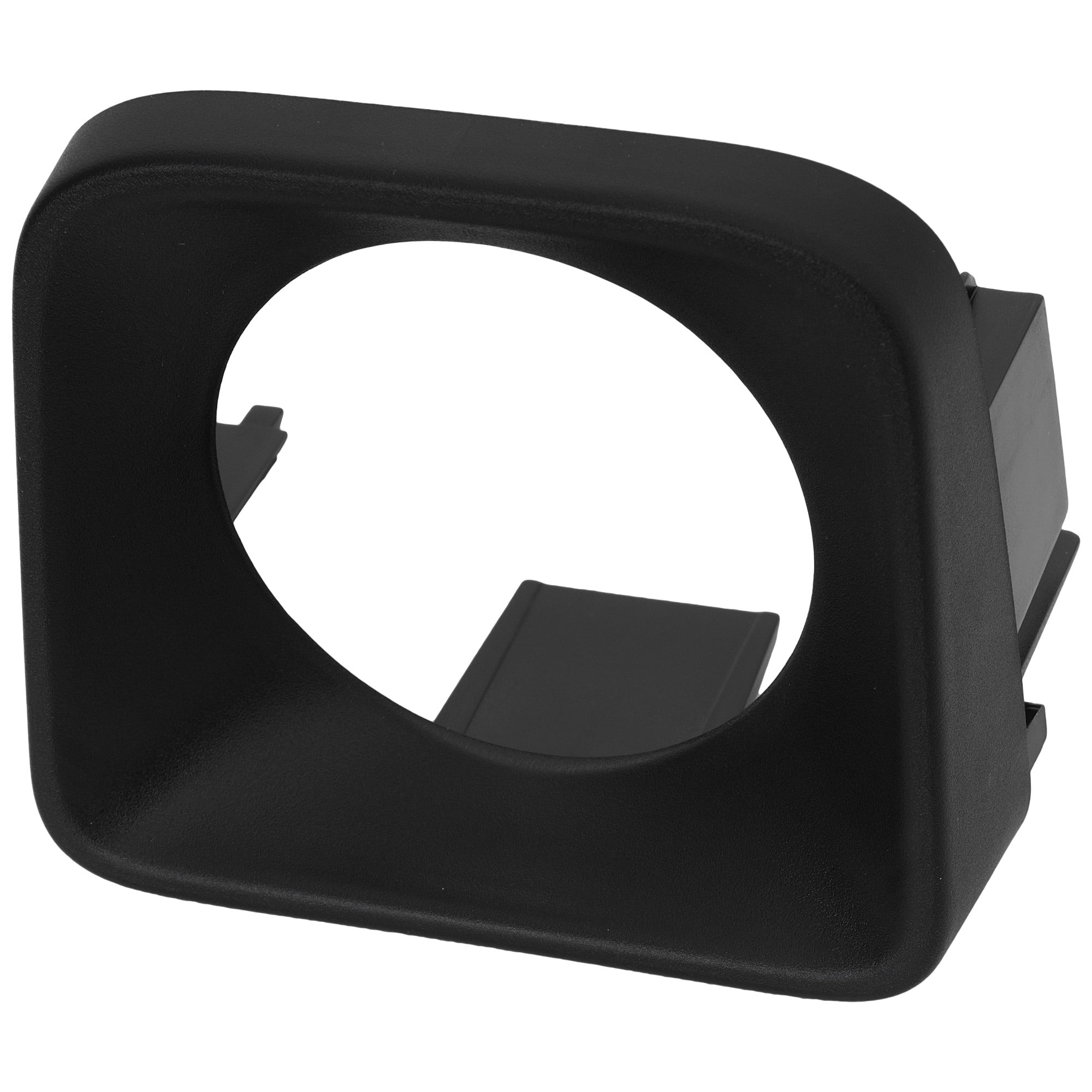 Front Bumper Grille Molding for Dodge Challenger 2015-2022, Black, with Adaptive Cruise Control Bezel, Fog Light Holes, Compatible with 3.6L/6.4L Engines, Excludes 5.7L Engines without Cylinder Deactivation, Replacement