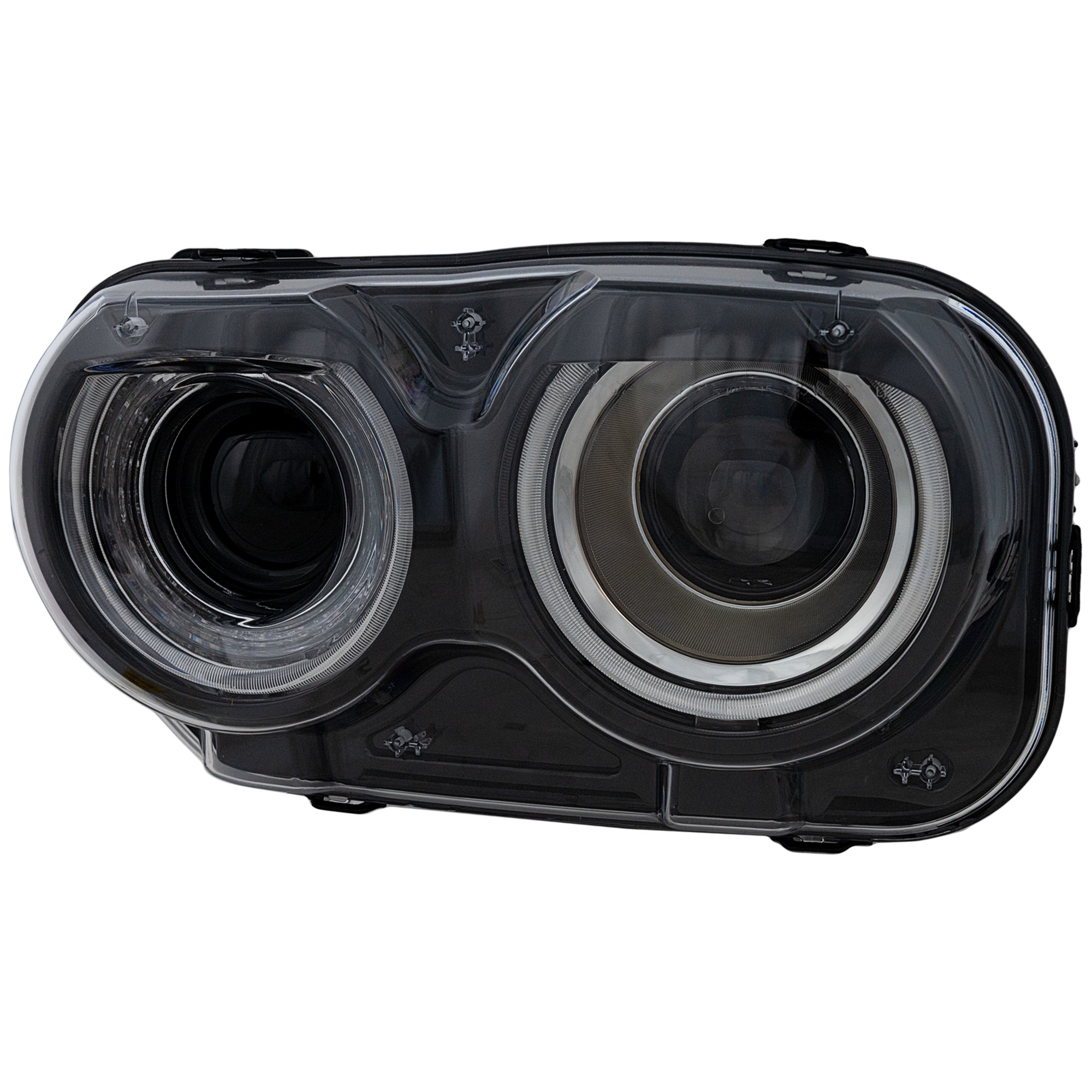 Headlight Assembly for Dodge Challenger 2015-2023, Left (Driver), HID/Xenon, Includes HID Kit, Without Air Ducts, Replacement