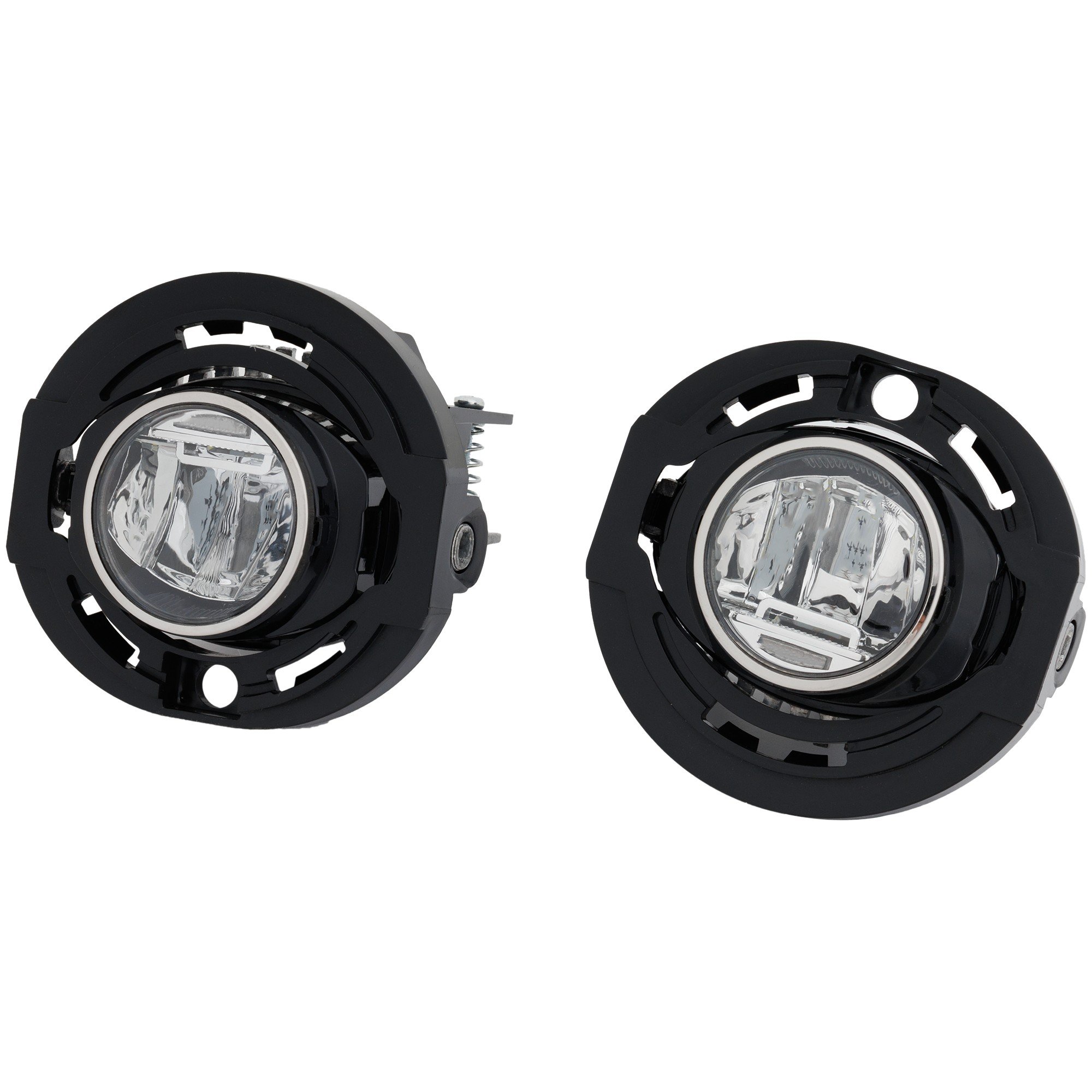 LED Fog Light Assembly for Dodge Charger 2015-2020, Jeep Grand Cherokee 2014-2021, Chrysler Pacifica 2017-2021, Clear Lens, Right (Passenger) and Left (Driver), Replacement